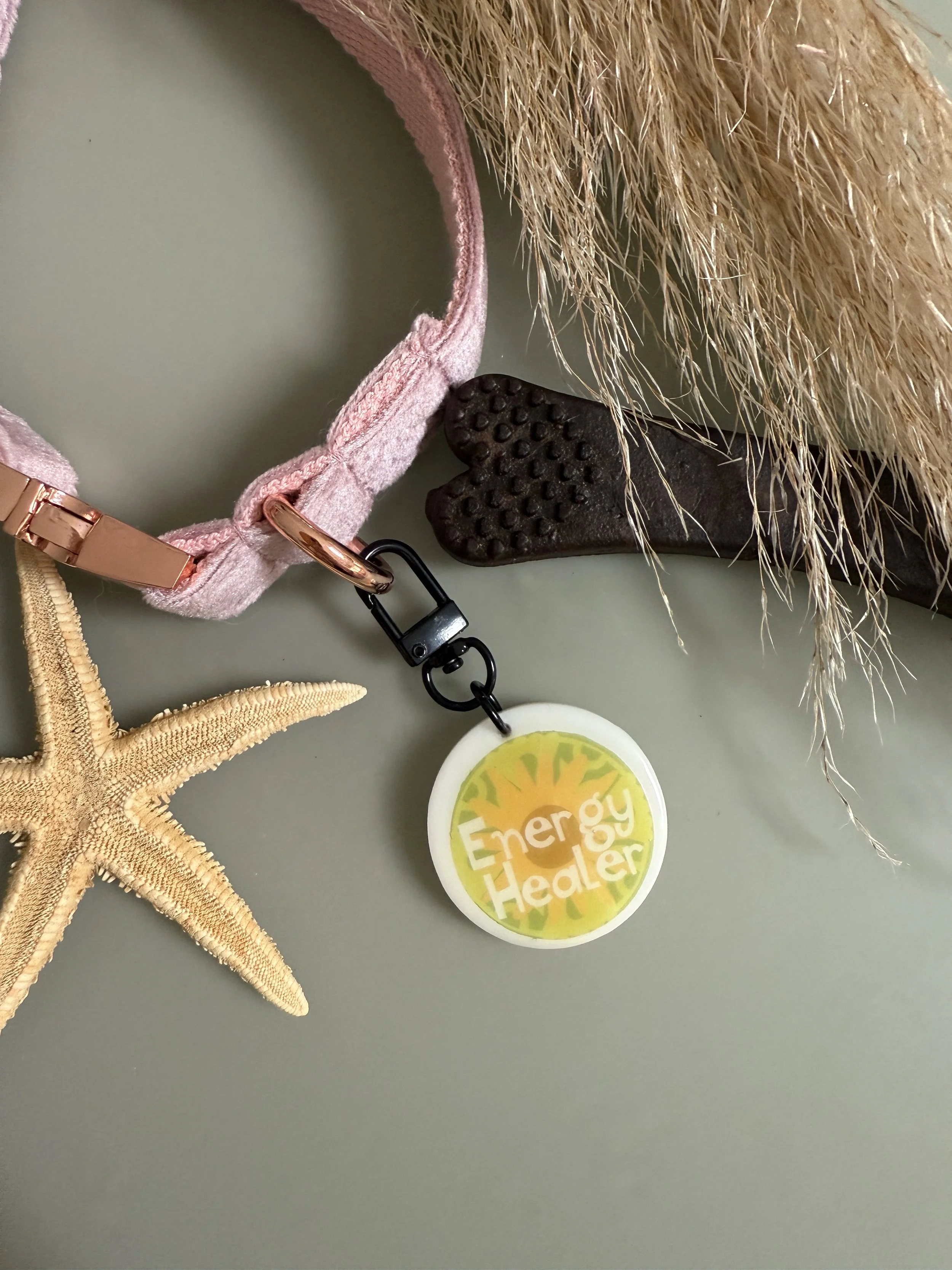 Energy Healer Dog Tag