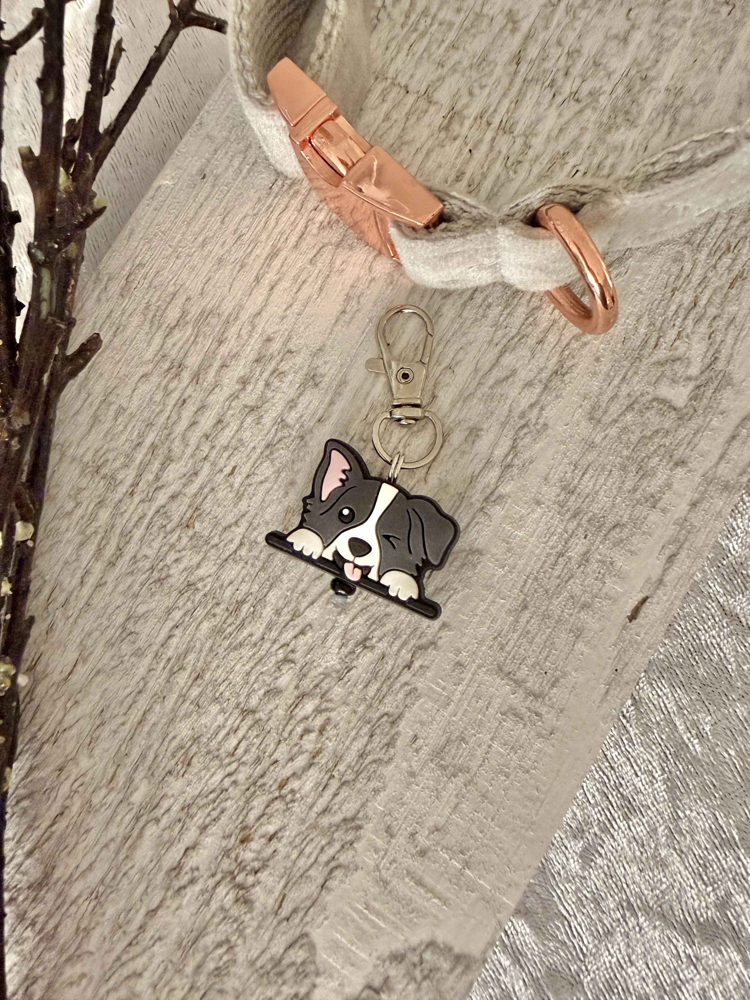 Border Collie Collar Charm
