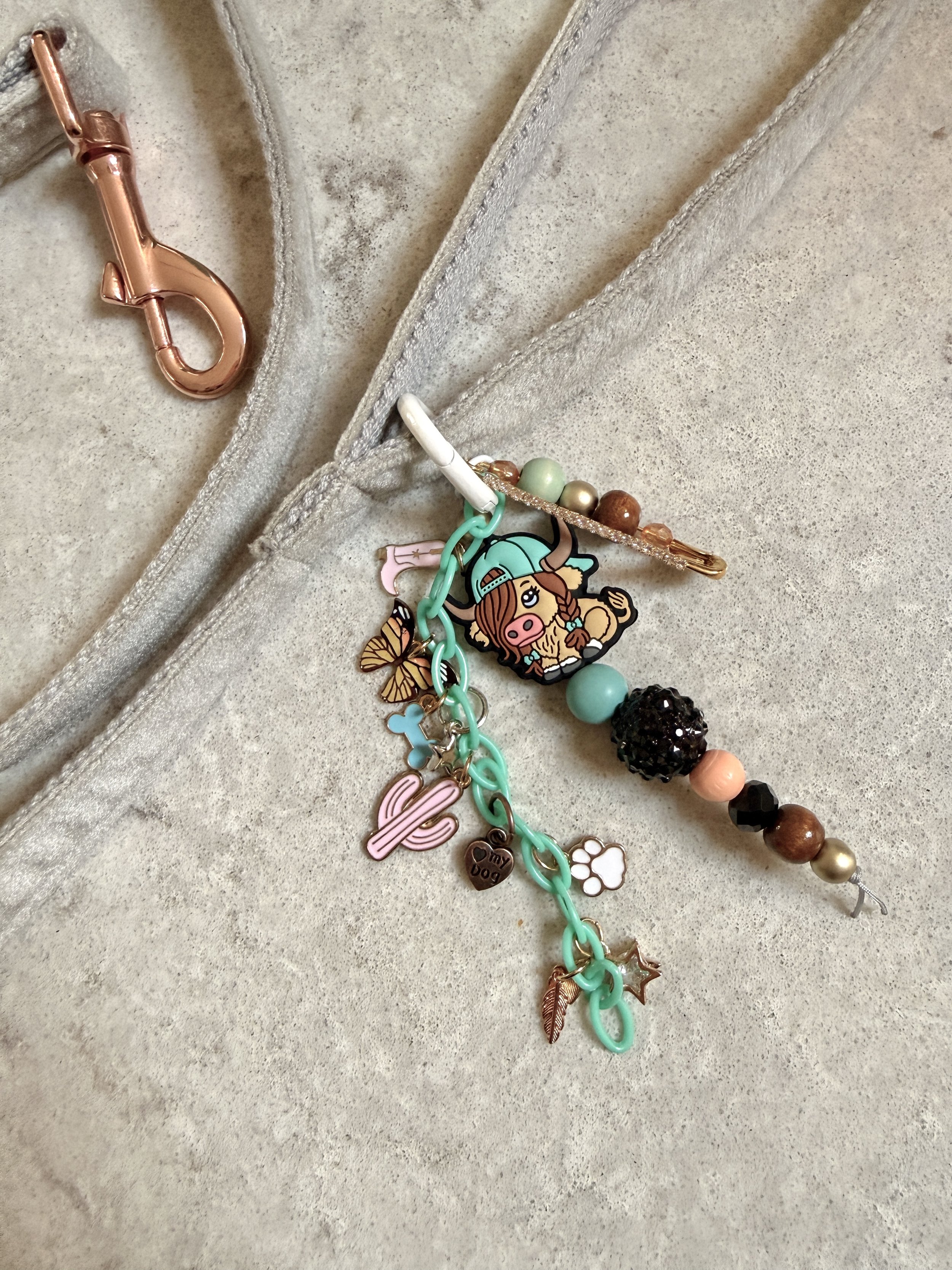 Cowgirl Spirit Leash Charm