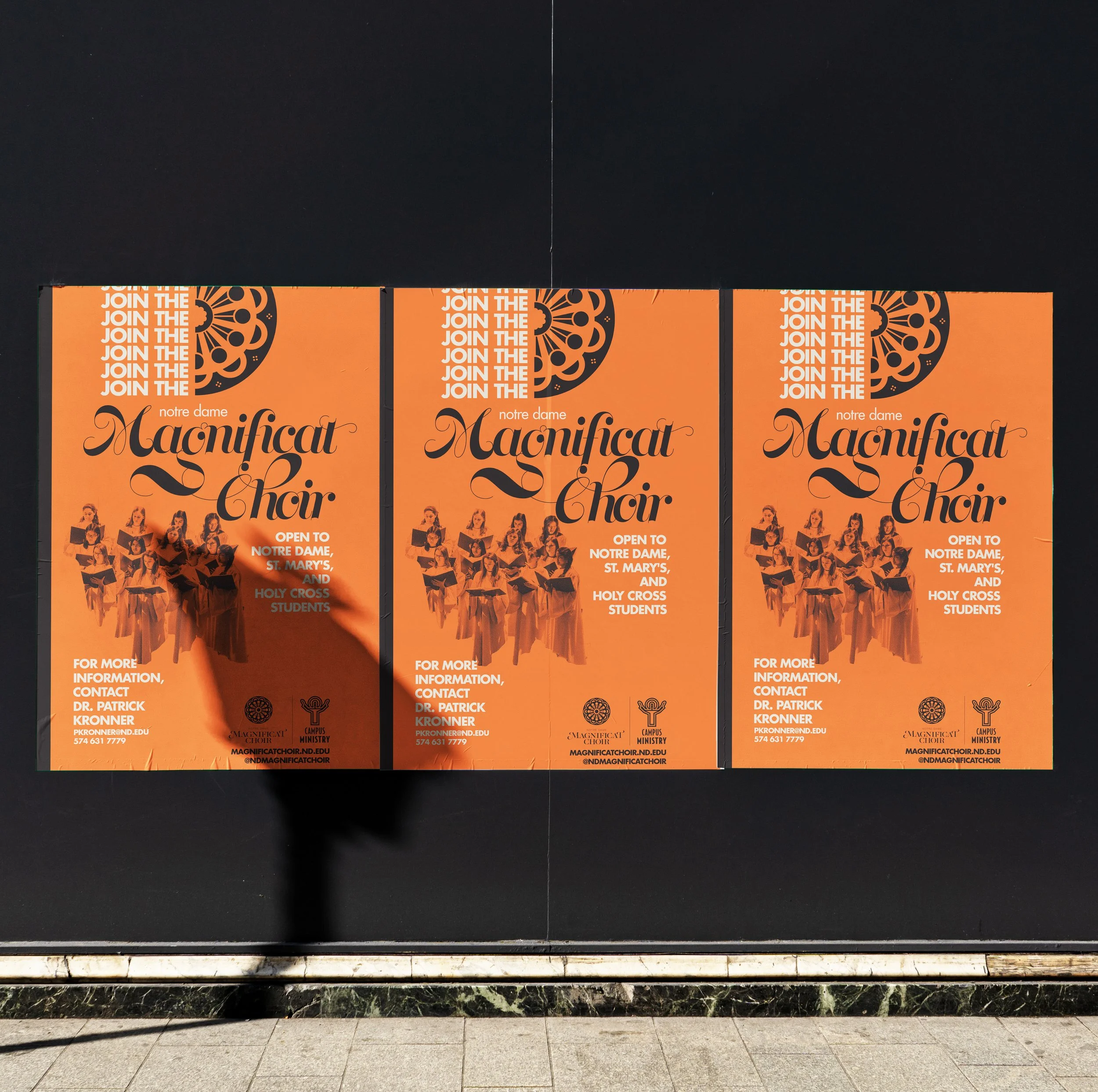 Magnificat Choir • Logo and Brand Identity 