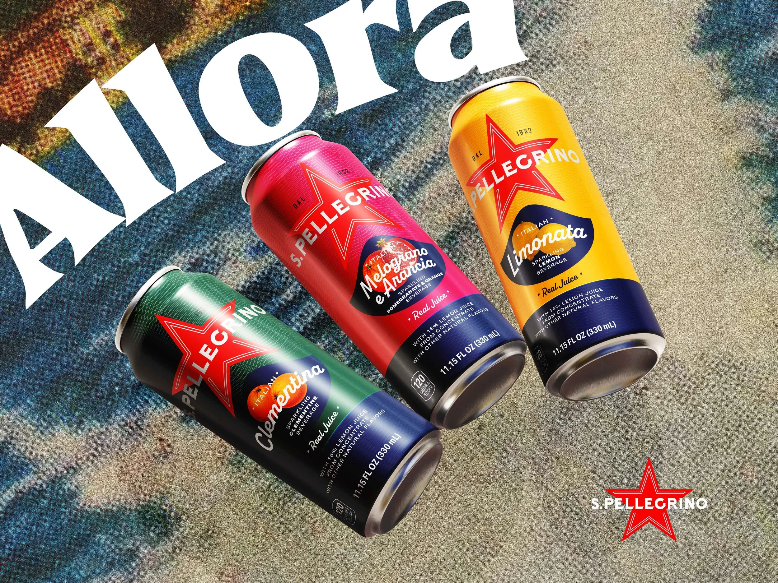 San Pellegrino • Sparkling Drinks Packaging