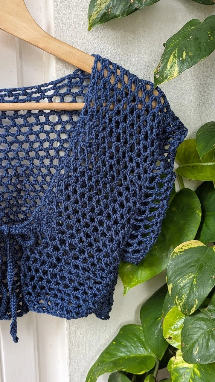Silky Cloud - Mesh cardigan