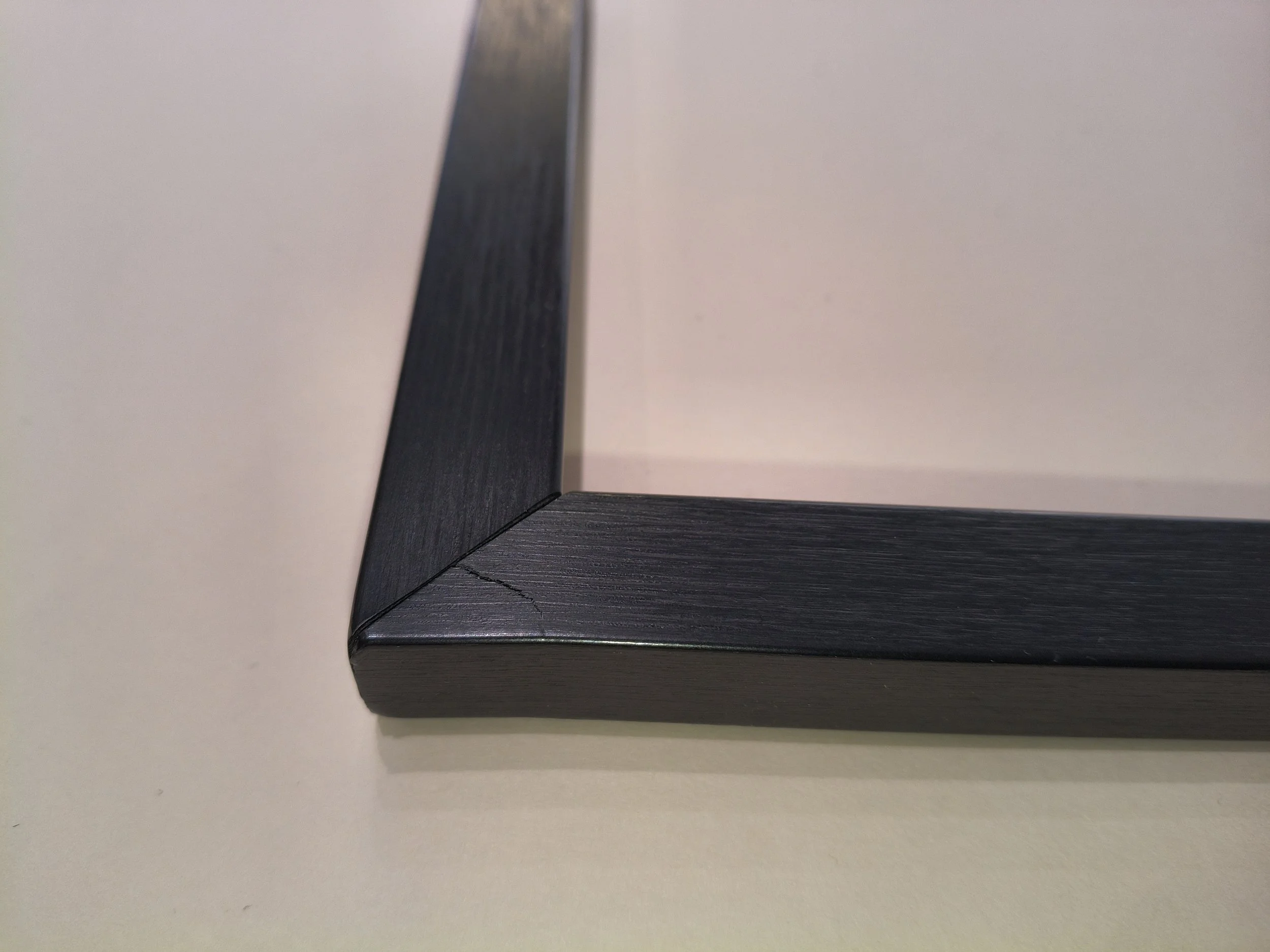 Black with Wood Grain Texture