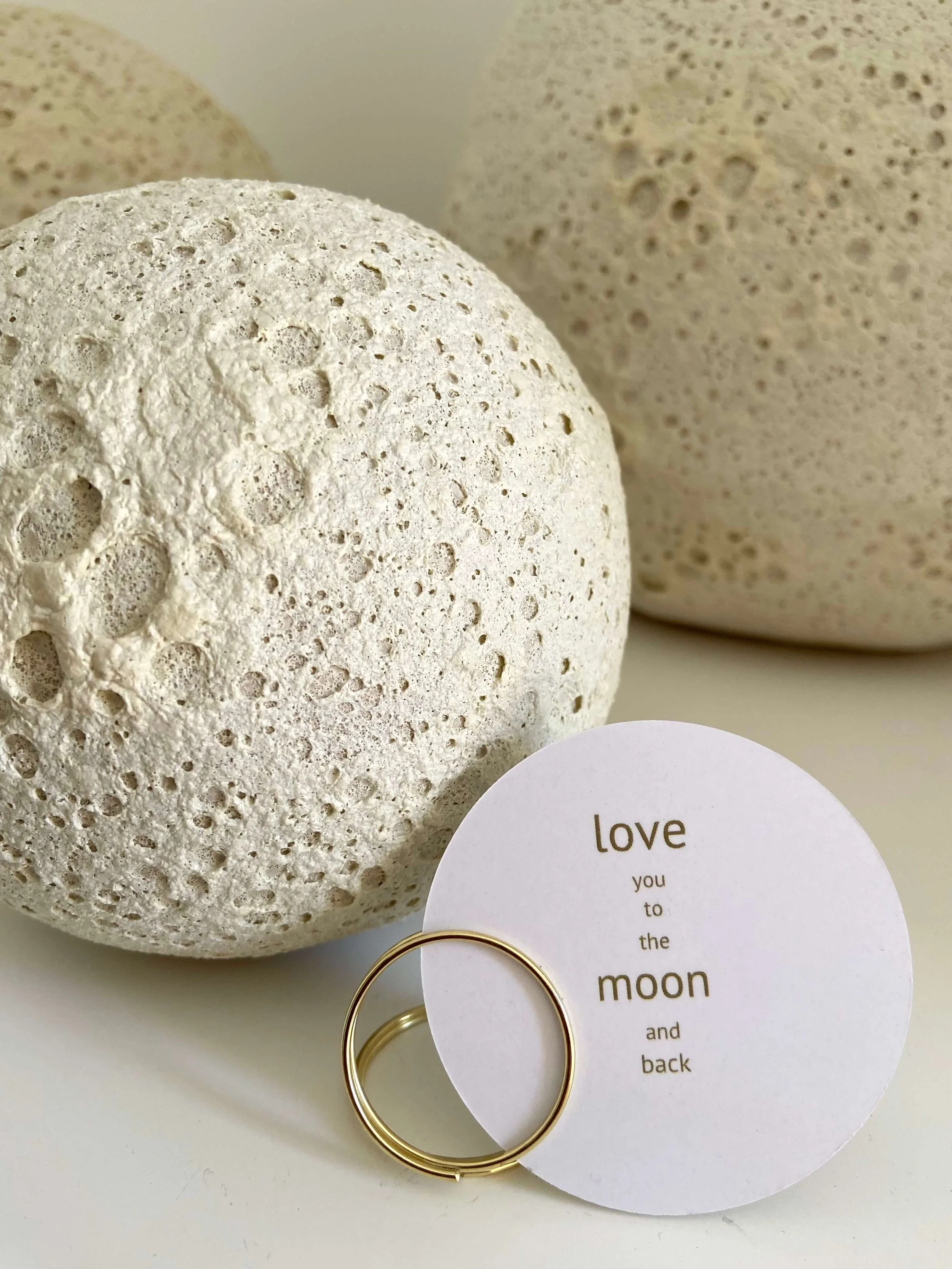 love you to the moon and back by Atelier Moon
