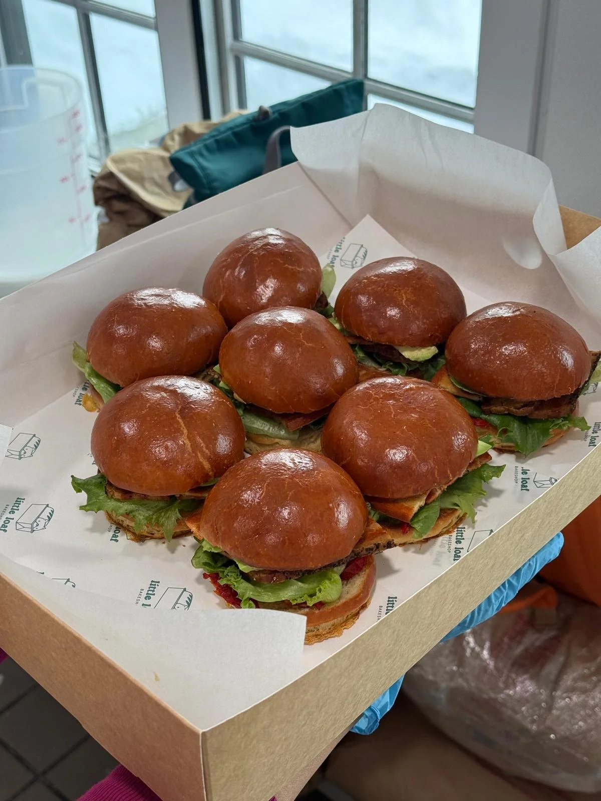 Baby BLATs (Bakon Lettuce Avo Tomato)