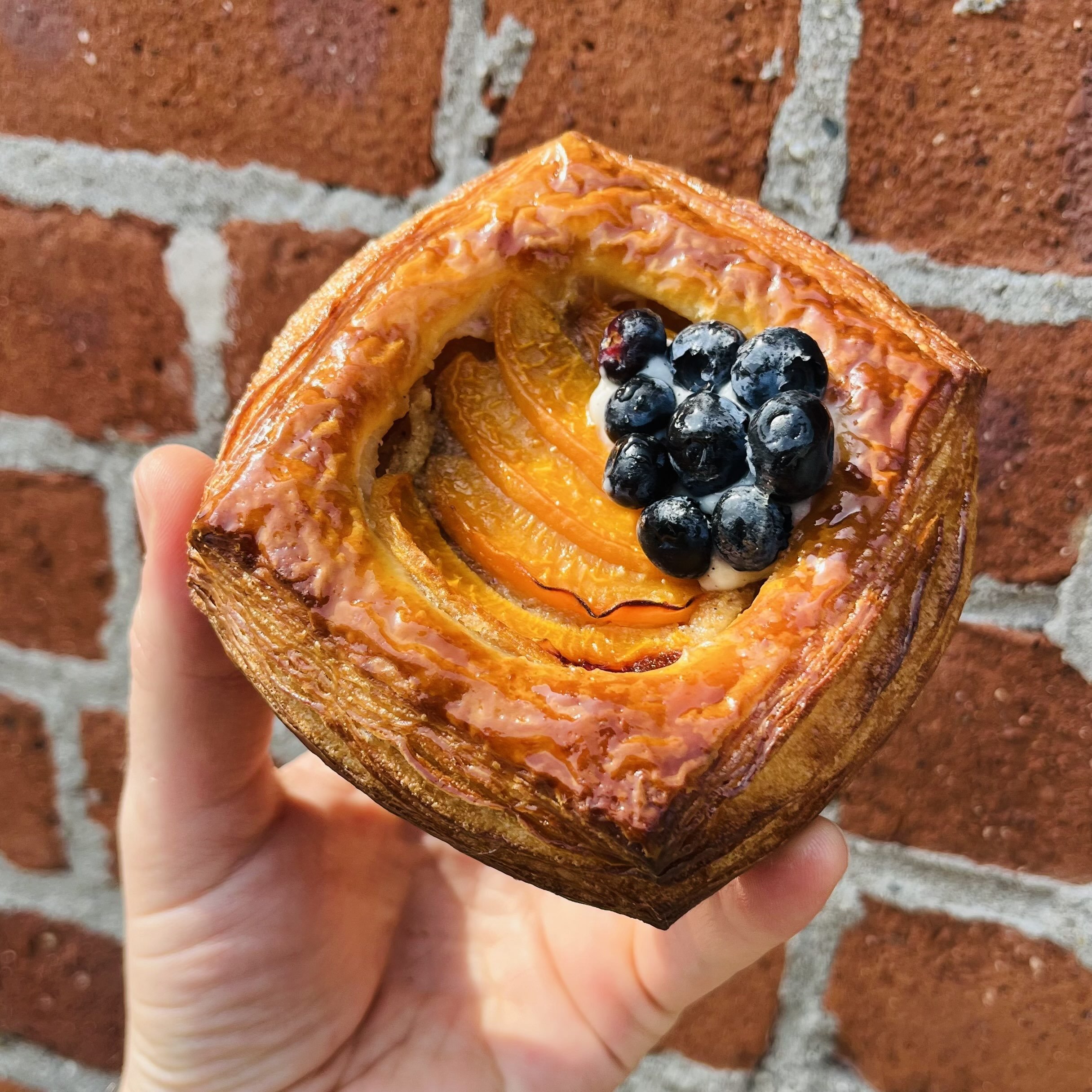 Peach Blueberry & Cardamom Danish (catering size)