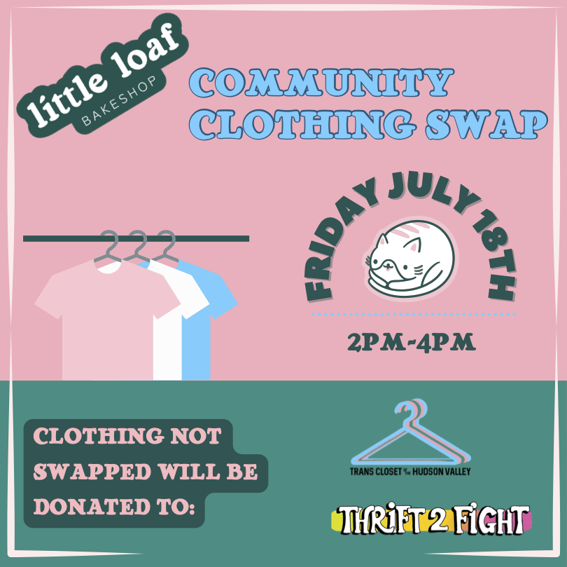 Community Clothing Swap with the Trans Closet of the Hudson Valley