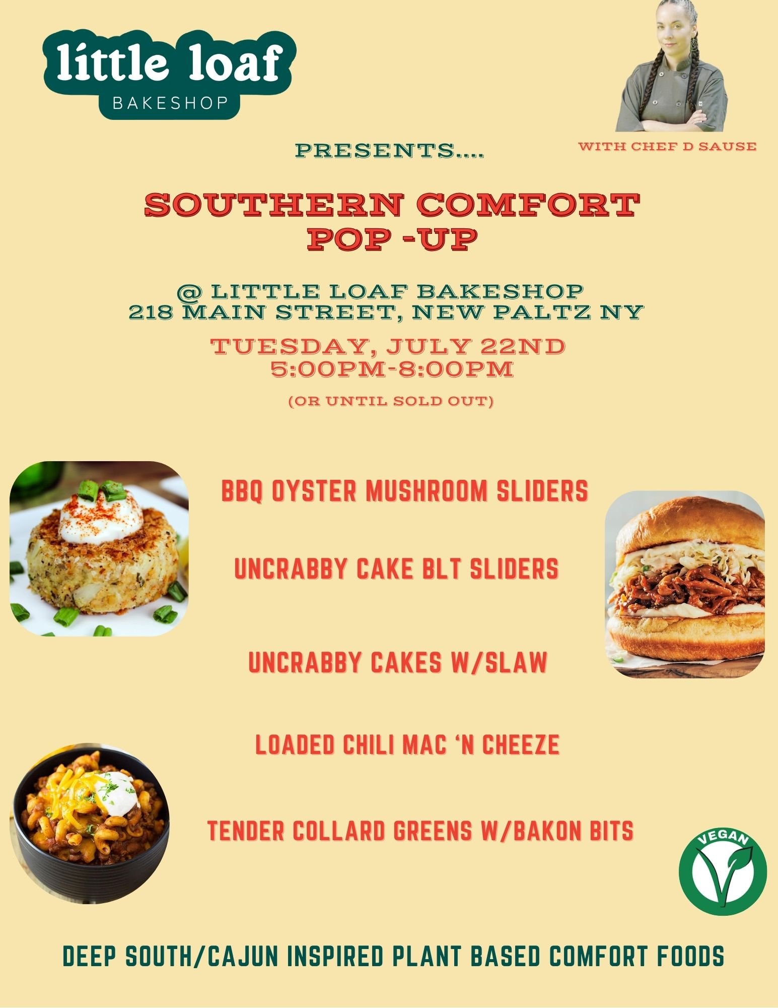 Southern Comfort Popup