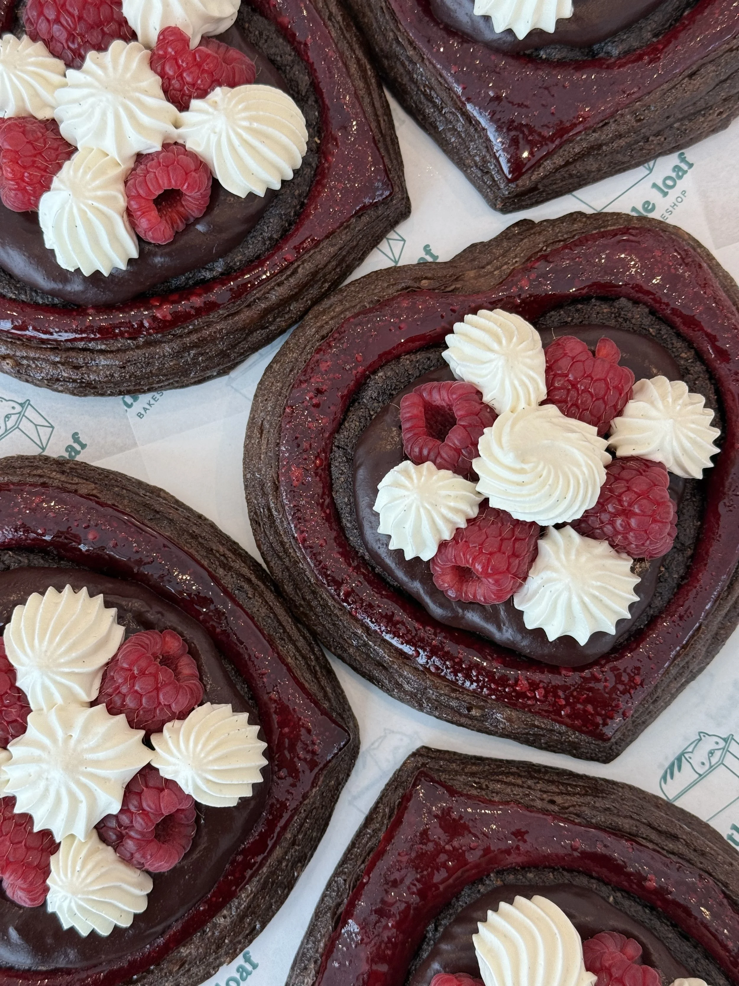 Chocolate Raspberry Heart