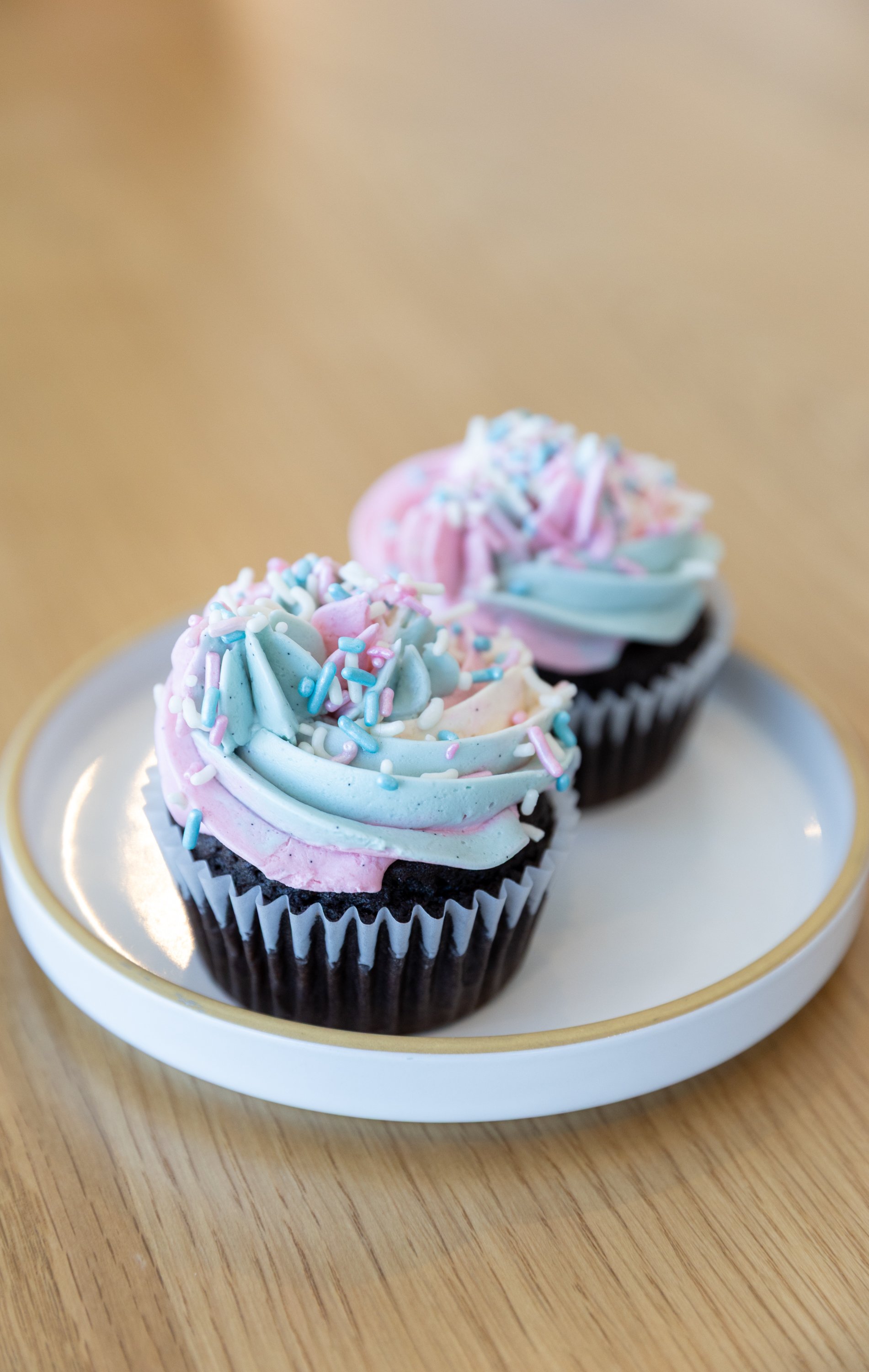 Trans cupcakes
