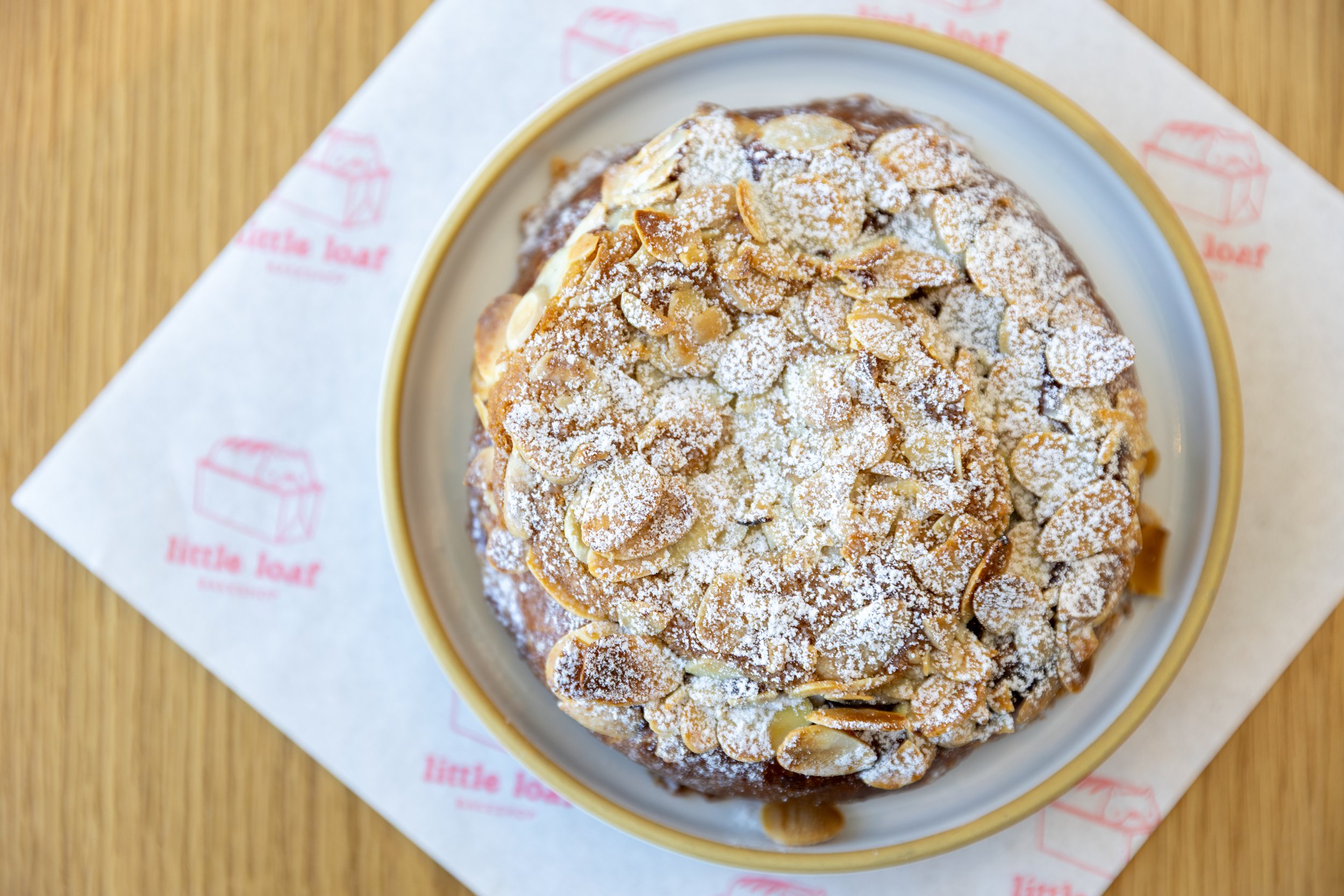 Sour Cherry and Jam and Almond Bostock