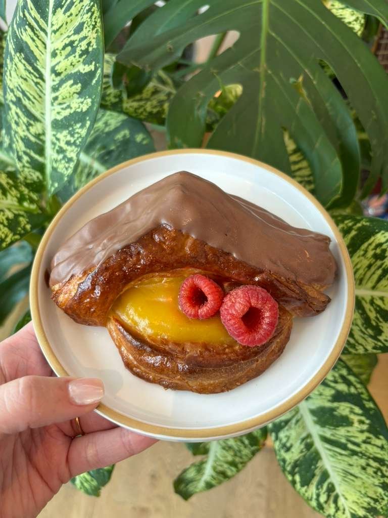 Passionfruit Milk Chocolate Danish