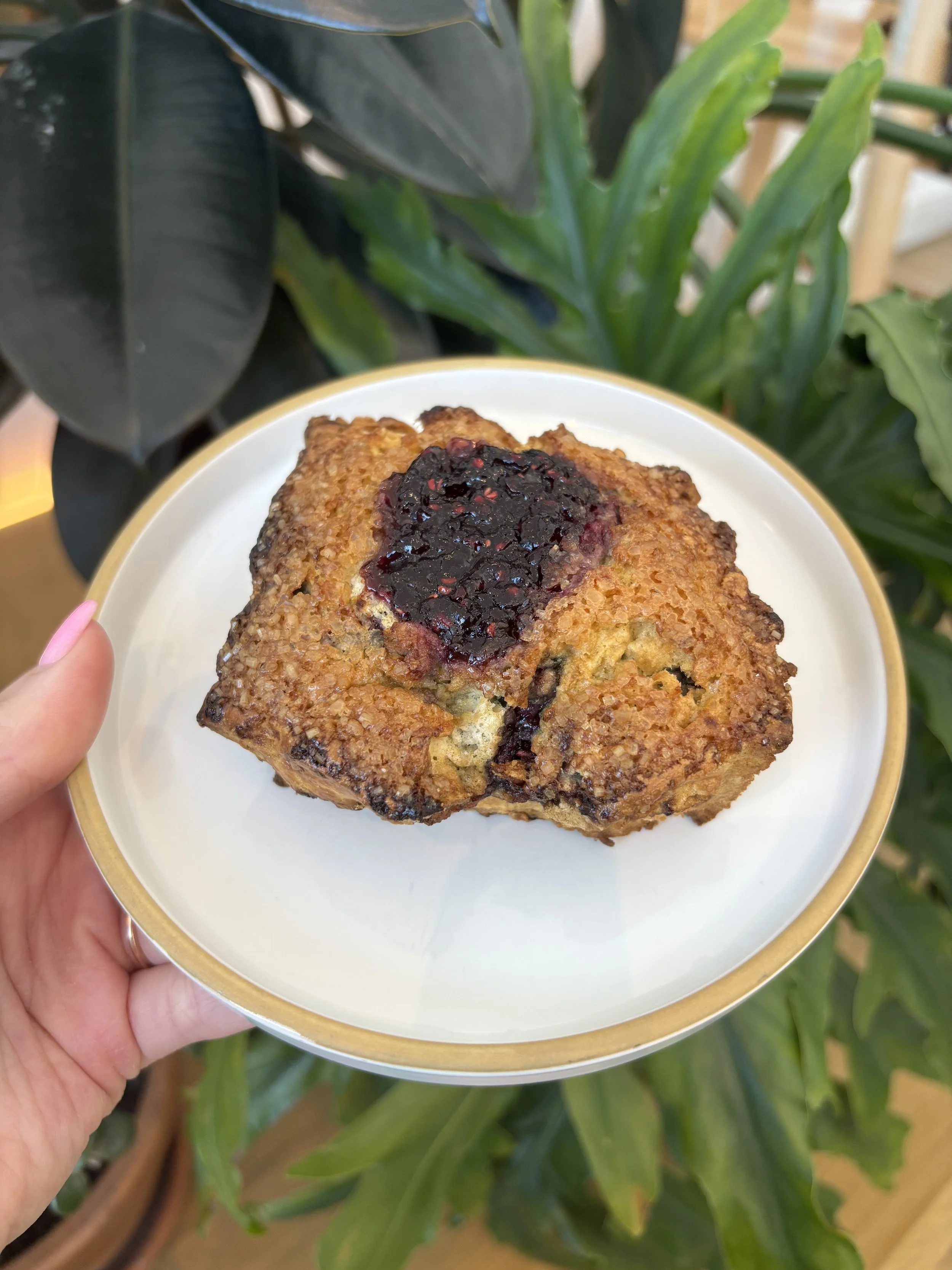 Mixed Berry Scone (Gluten Free)