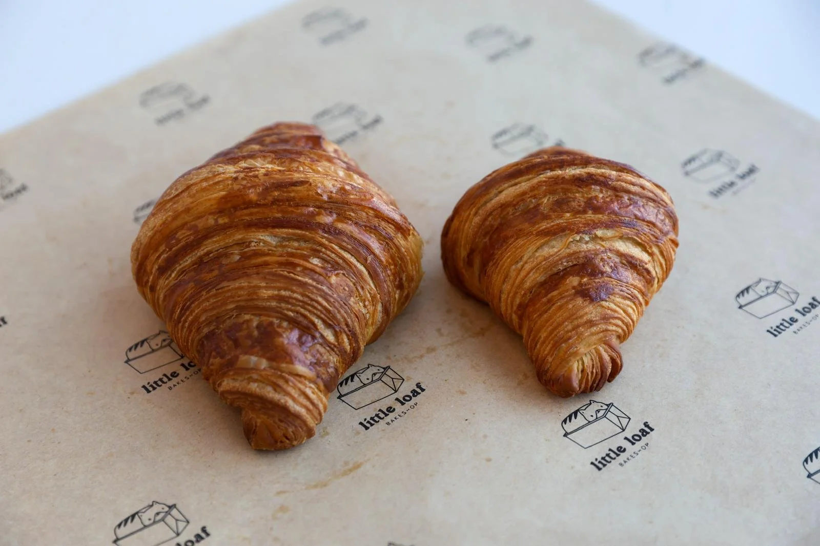 catering size and mini size croissant