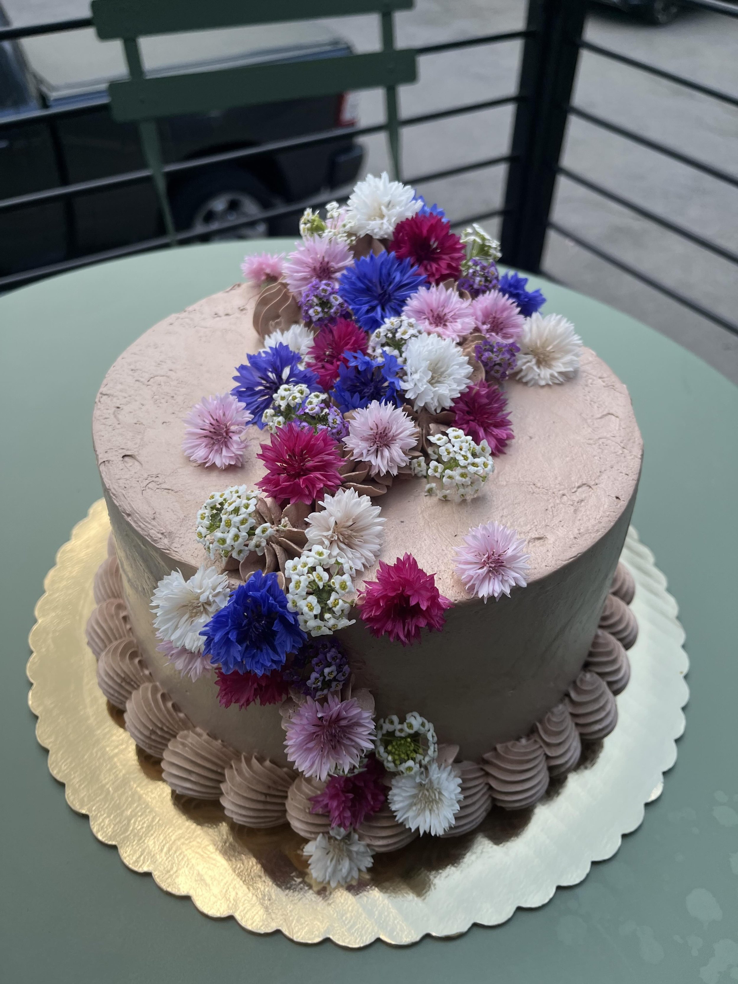 Flower Celebration Cake