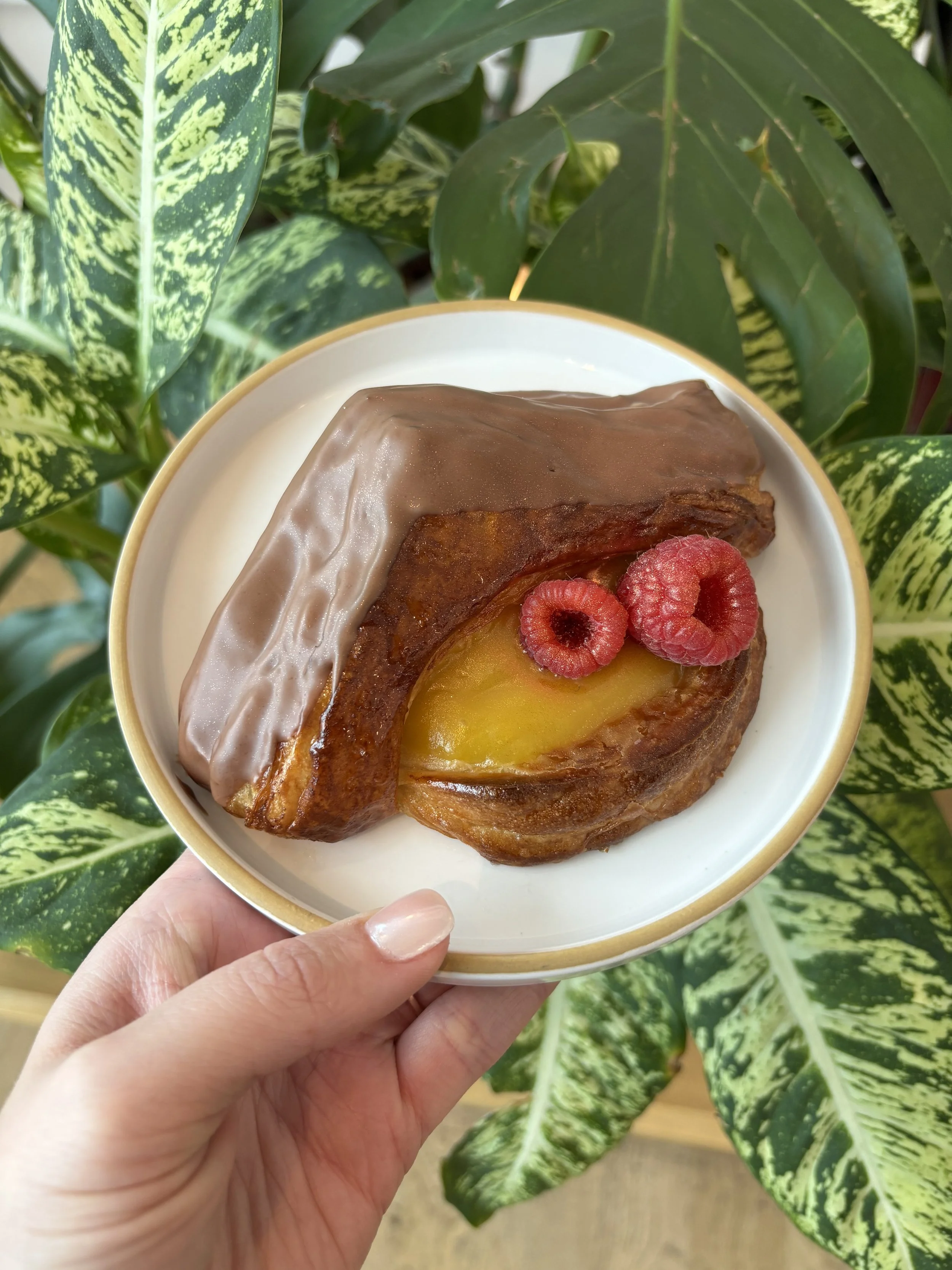 Passionfruit Milk Chocolate Danish