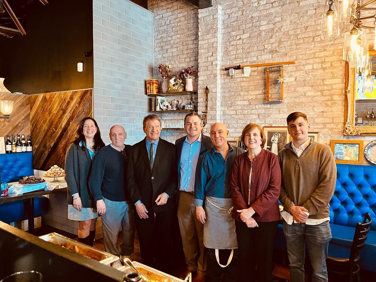 Such a pleasure to join our friends at @maria_newrochelle for the kick off of Hudson Valley Restaurant Week. 

Great to see all of you @westchester_county_government @visitwestchester @_cristianacaruso_ @goodfoodrx