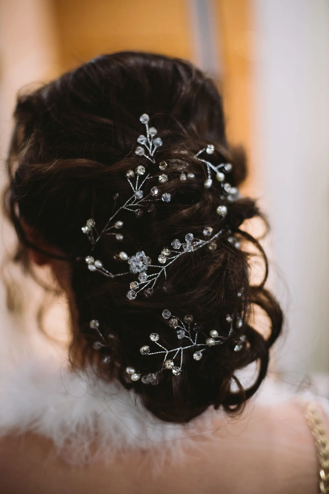 Bridal Hair Branched Hair Vine 