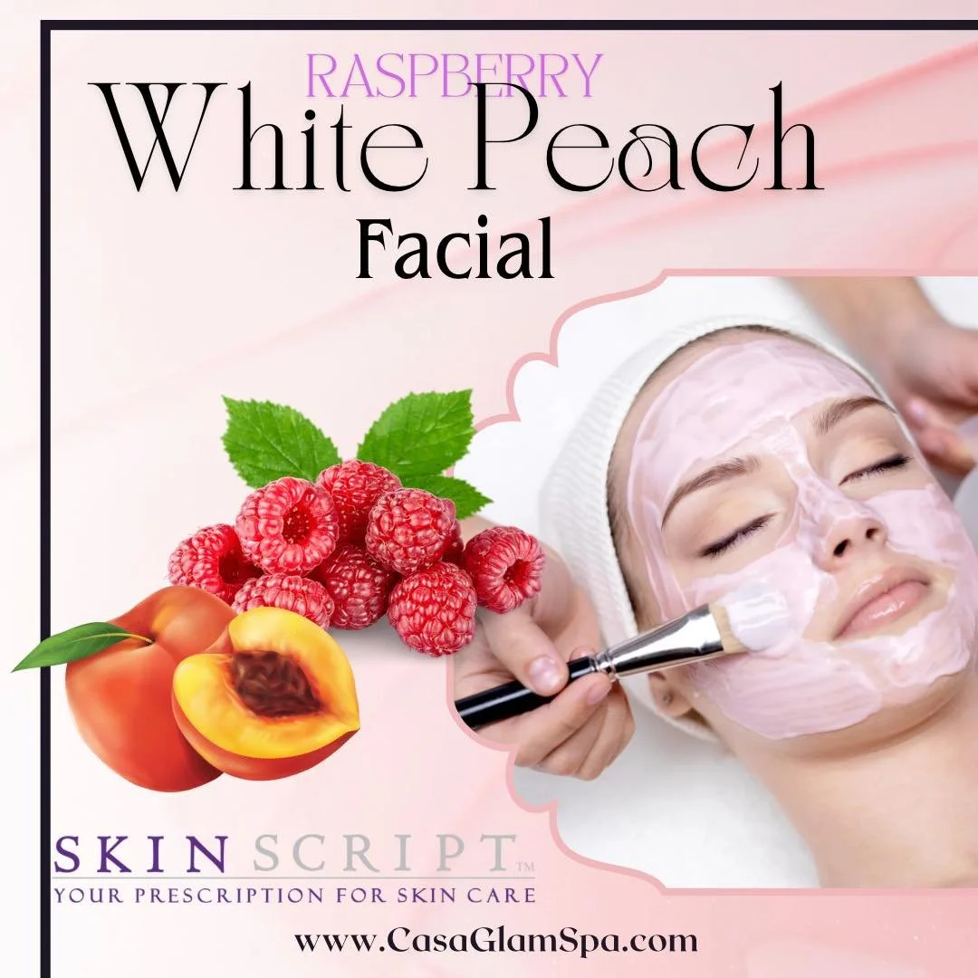 🍑 Especial de marzo: &iexcl;Tratamiento facial de frambuesa y melocot&oacute;n blanco! 🍑

&iexcl;Dale a tu piel un impulso de hidrataci&oacute;n y antioxidantes con nuestro tratamiento facial de frambuesa y melocot&oacute;n blanco, que incluye una 