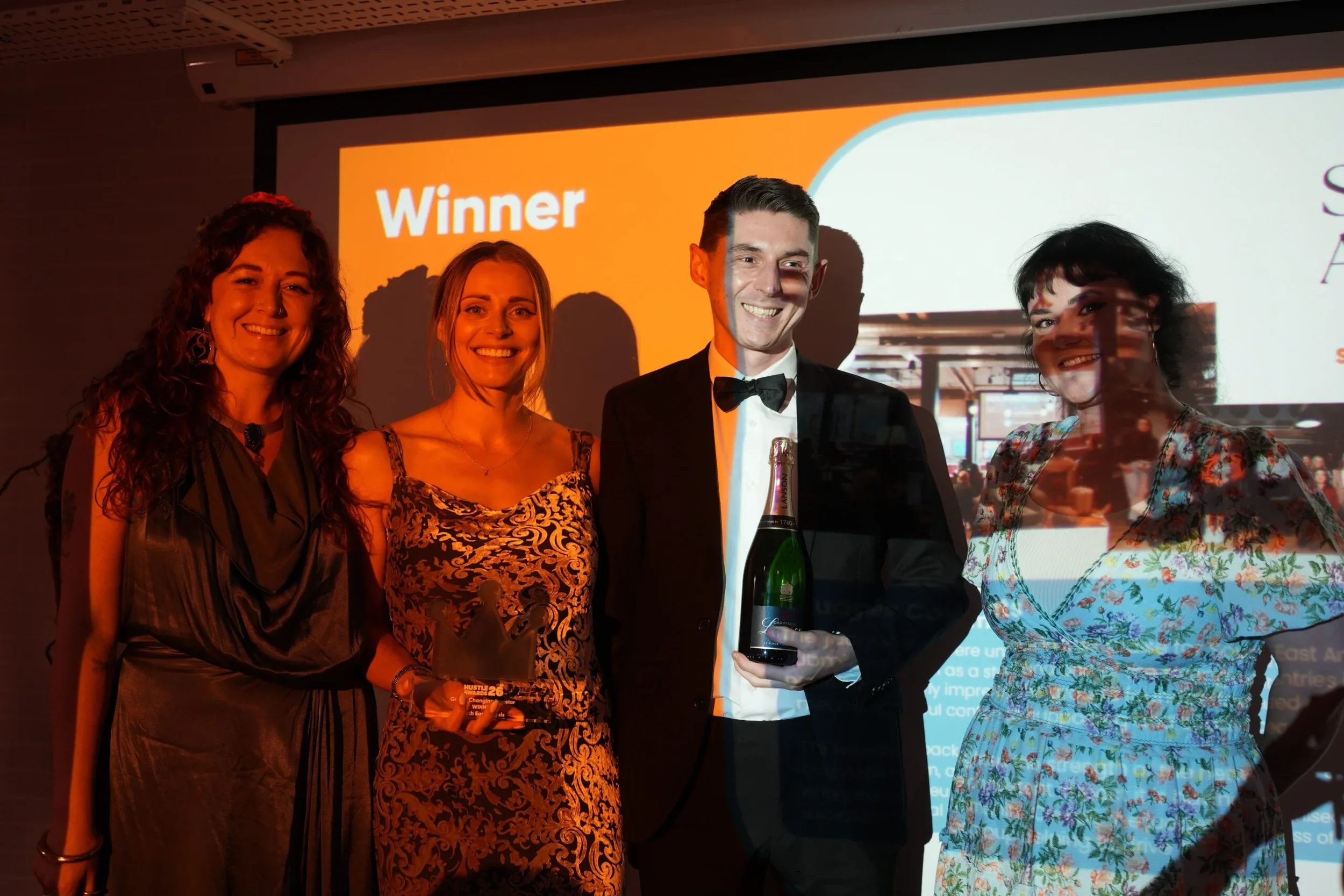 Our group wins Game-Changing Investor at the Hustle Awards 2026