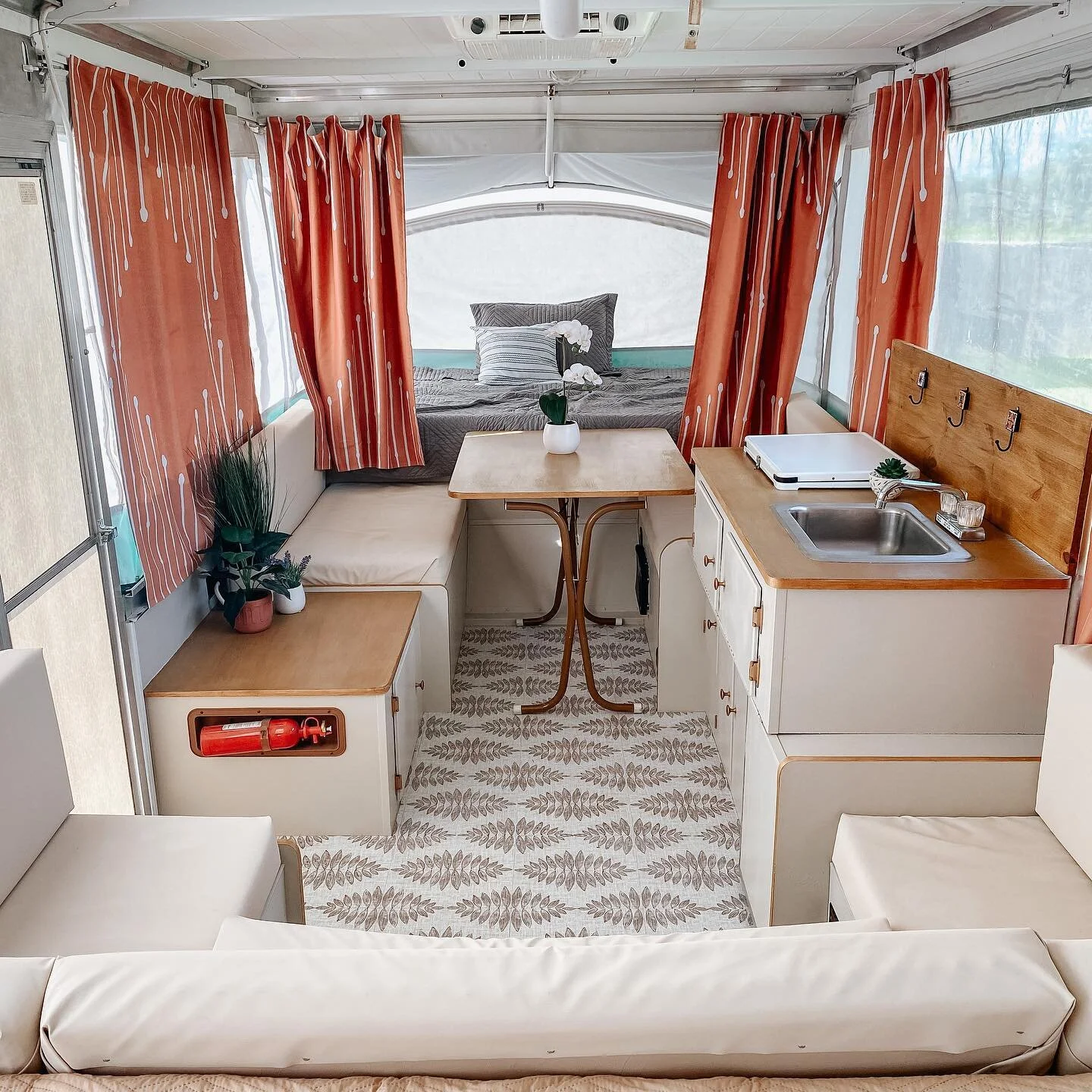 This camper sold today! We actually had the sale pending last night just over 24 hours after listing it!

This camper was heavily inspired by @thedoerandthedreamer and the RV Tara renovated and I actually used the same flooring and paint color as she