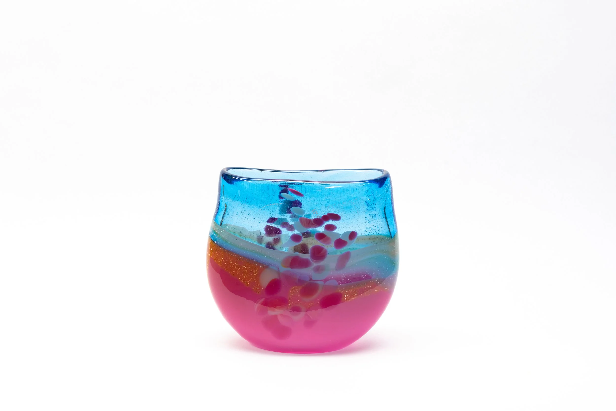 "Sunset Swell" 8" x 8" x 3"