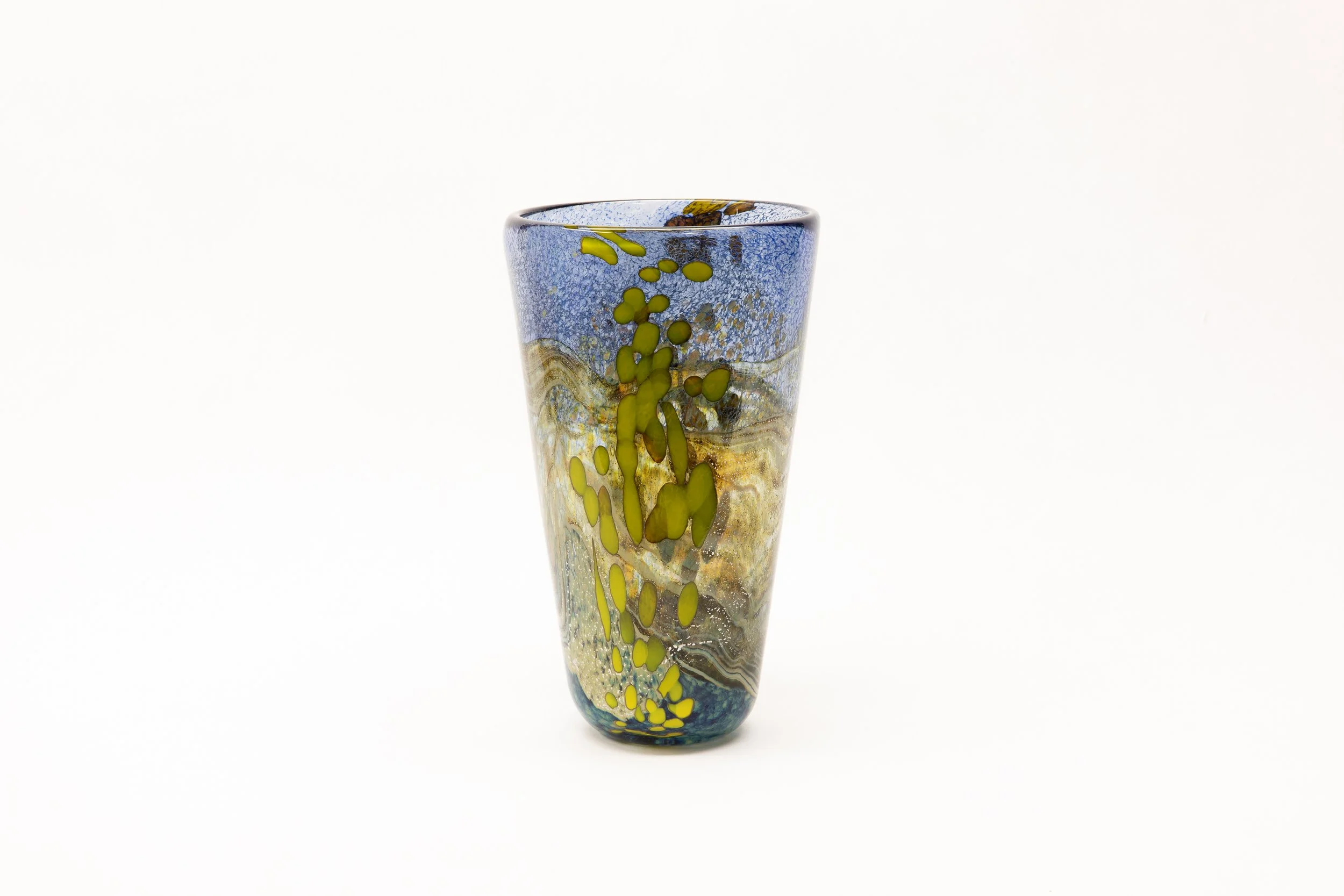 "Barnacle Vase". 11" x 5". 2020