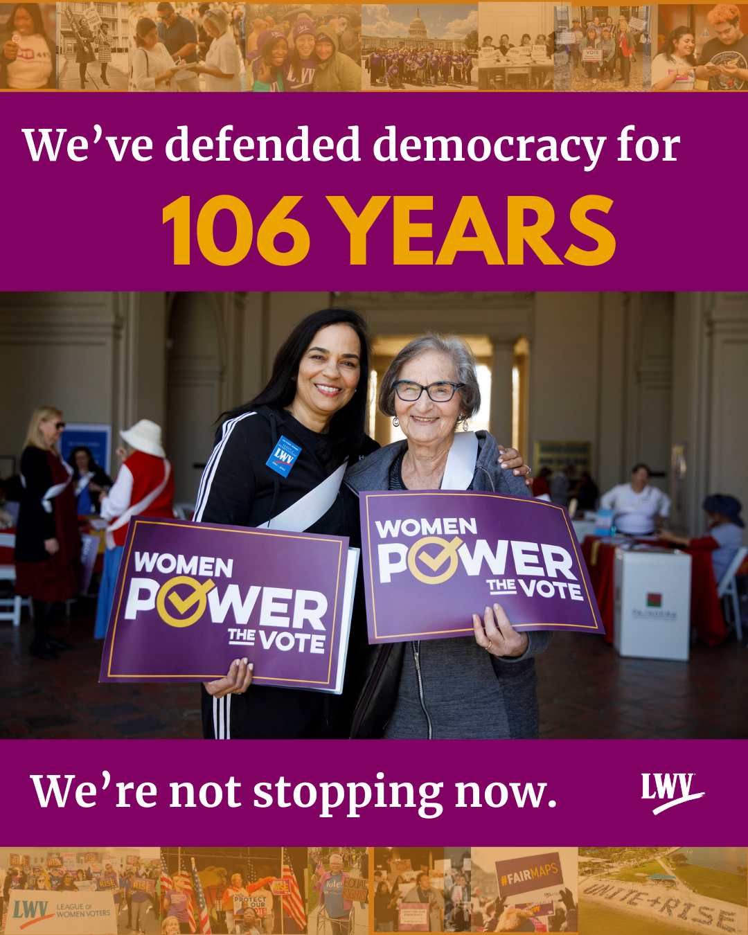 106th LWV Birthday
