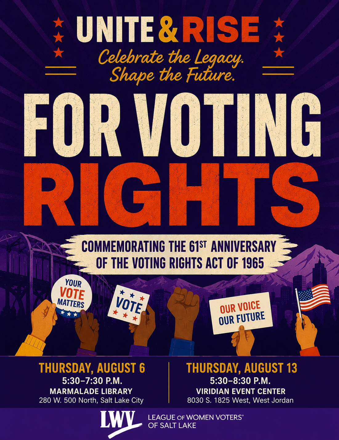 Unite and Rise for Voting Rights