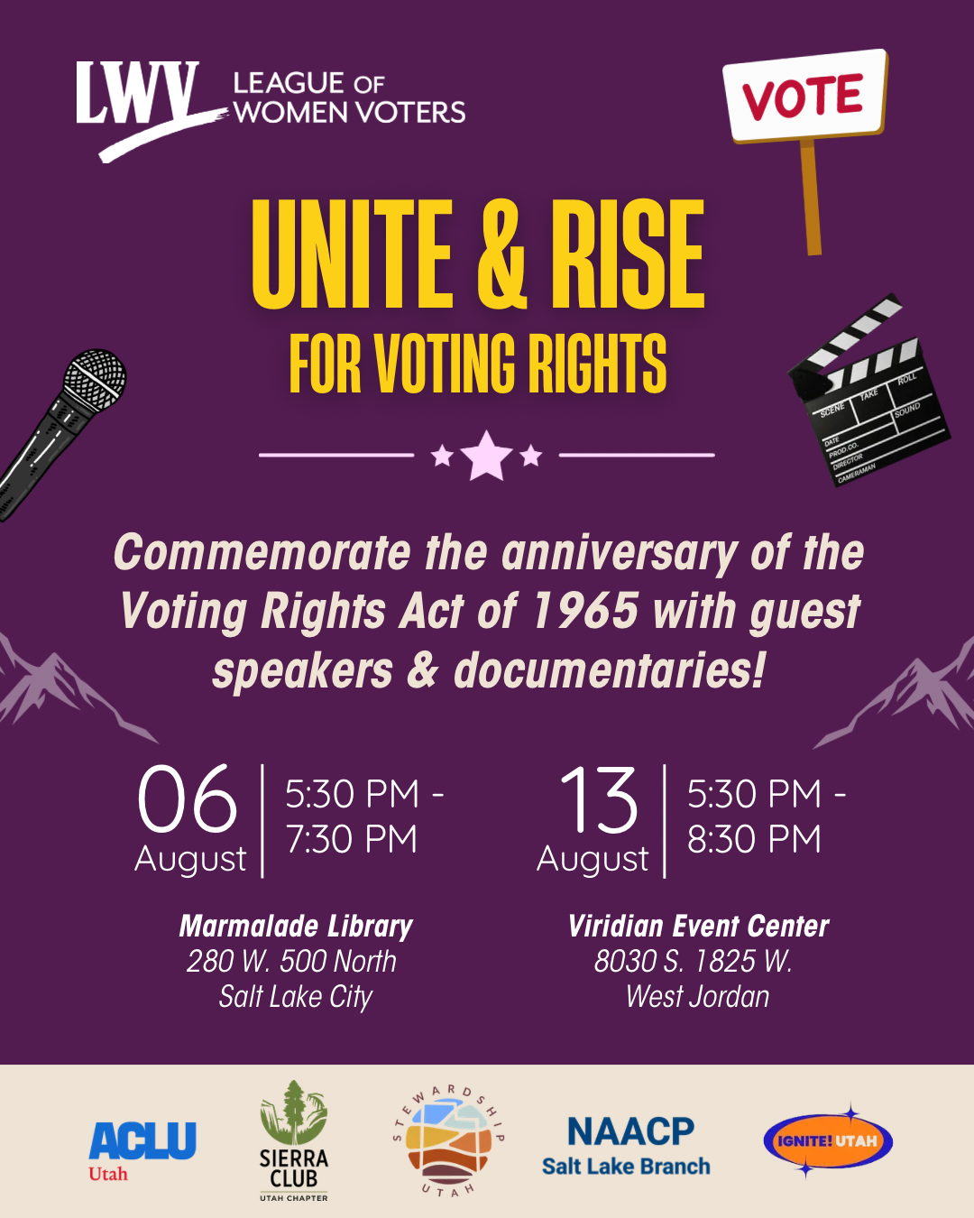 Unite and Rise for Voting Rights