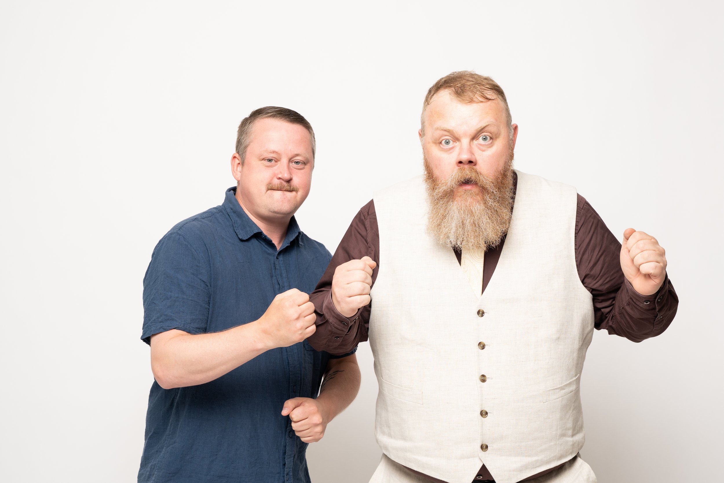 Þórhallur Þórhallsson og Bjarni Töframaður - Veislustjórar