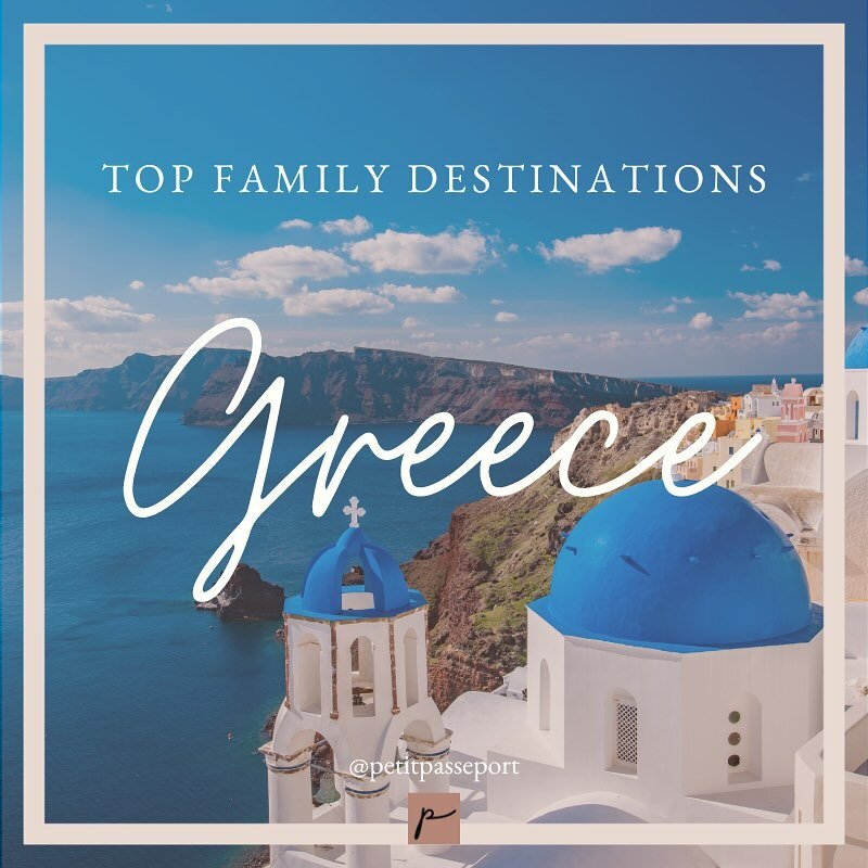 🌍 G R E E C E  M I N I  G U I D E 🇬🇷 SAVE for when you visit

Replete with cultural marvels and an infinite array of stunning views, it&rsquo;s no wonder Greece was named a Top Family Destination, with input from 100+ experts (link in bio). But wi