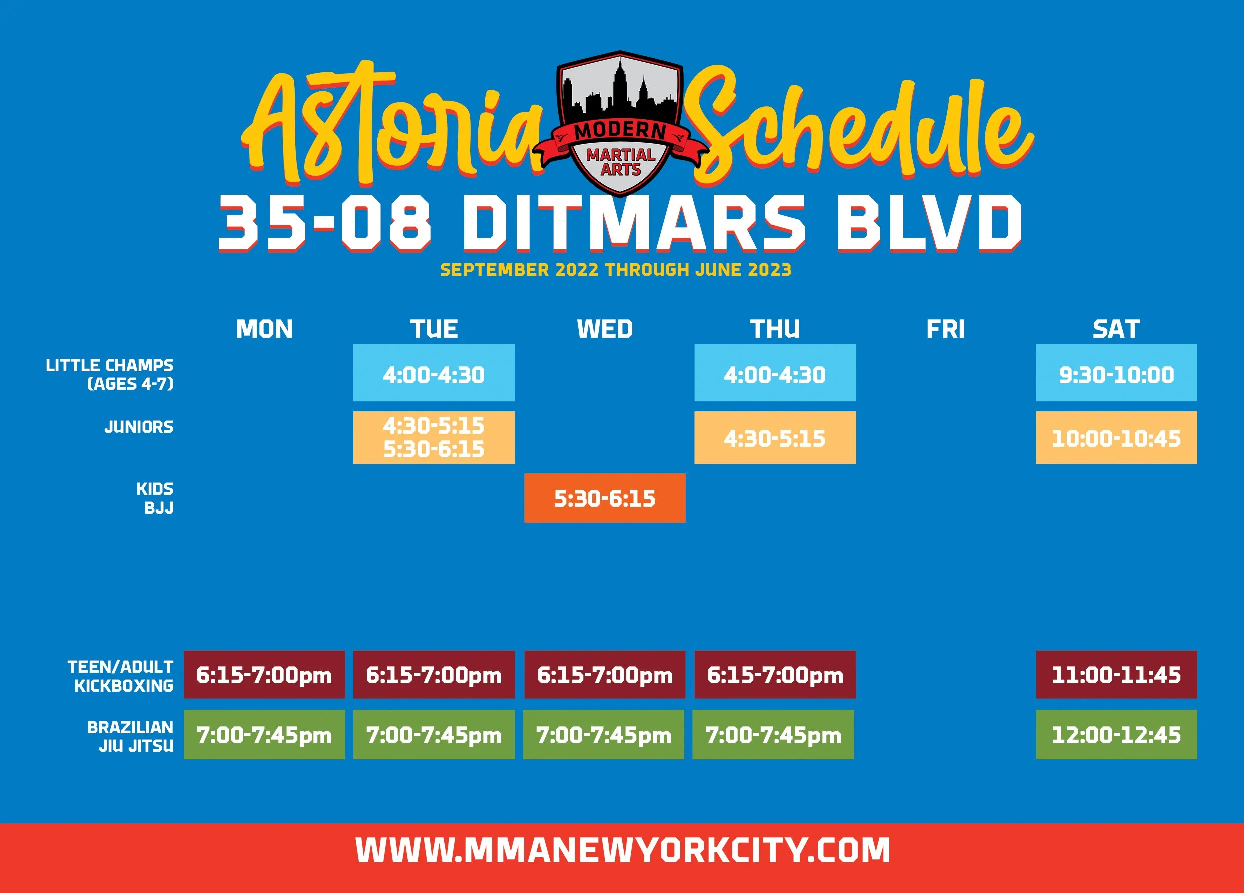 MMA Astoria — Modern Martial Arts NYC