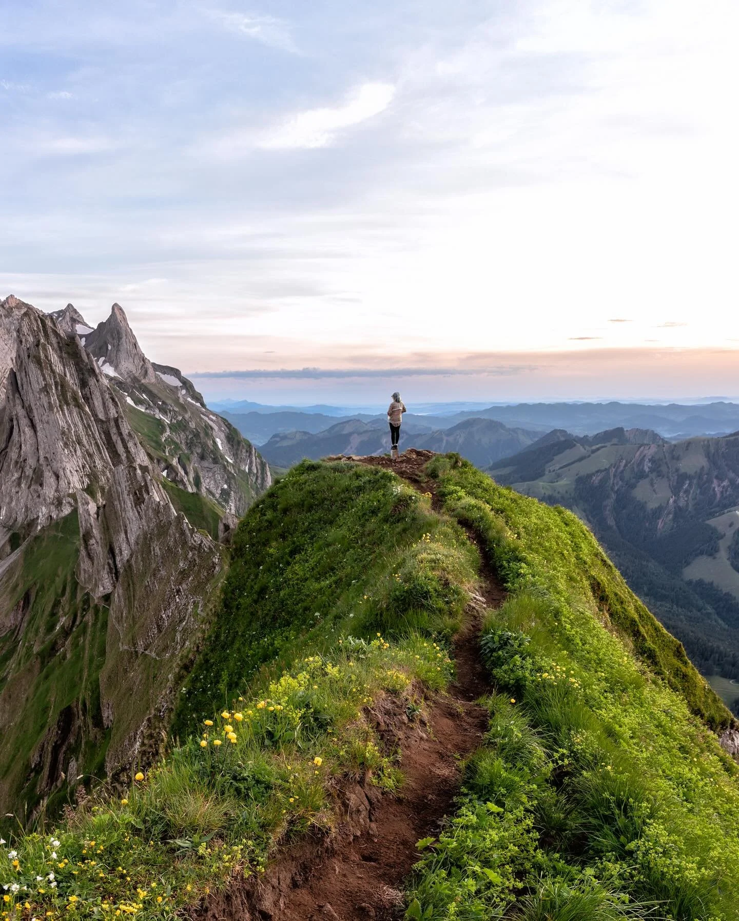It all began with a hike.