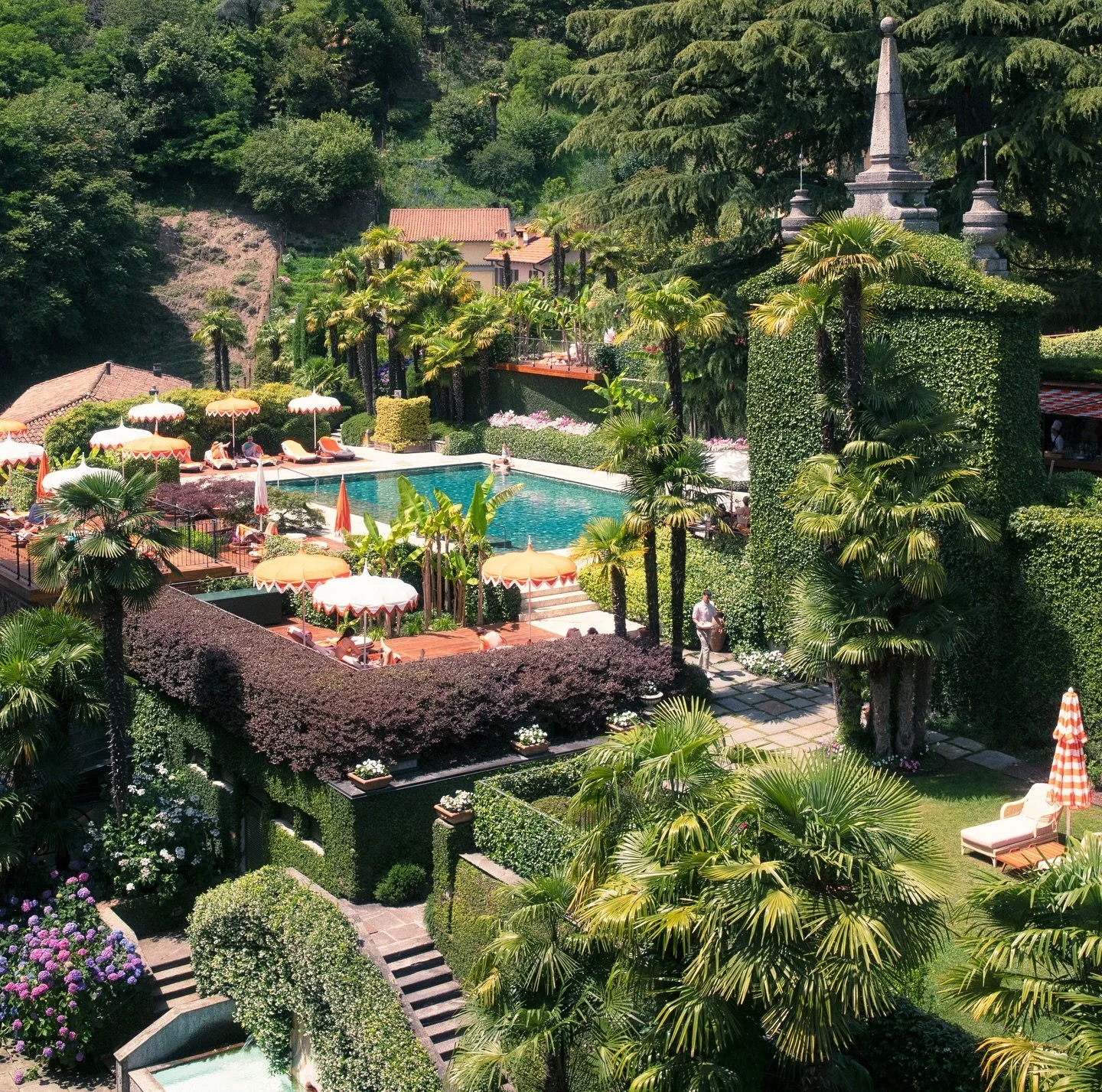 🏊🏻&zwj;♂️ Not a bad balcony view @ghtlakecomo