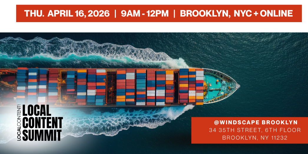 Maritime + Ports Supplier and Workforce Breakfast | Local Content Summit Series 2026