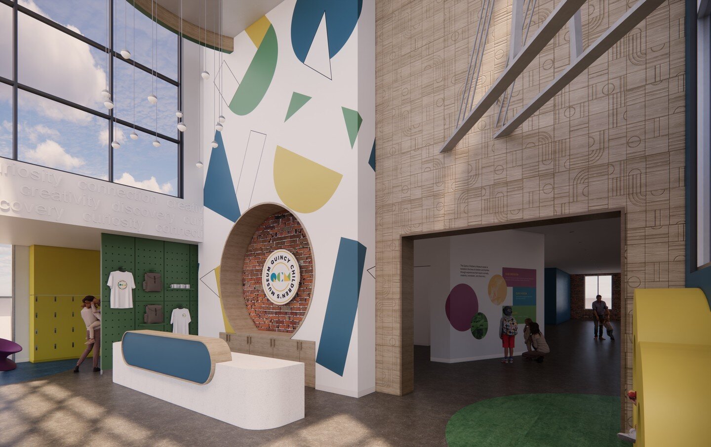 Miles Design Co. had the pleasure of collaborating with Klingner's design team on the schematic interior renderings of Quincy Children&rsquo;s Museum. This organization and space will be so impactful in our community, we can&rsquo;t wait to see it co