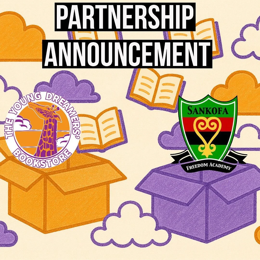 The Young Dreamers&rsquo; Bookstore is proud to announce a new partnership with Sankofa Freedom Academy Charter School, a distinguished educational institution committed to cultivating future servant leaders.

From books for their Philadelphia Freedo