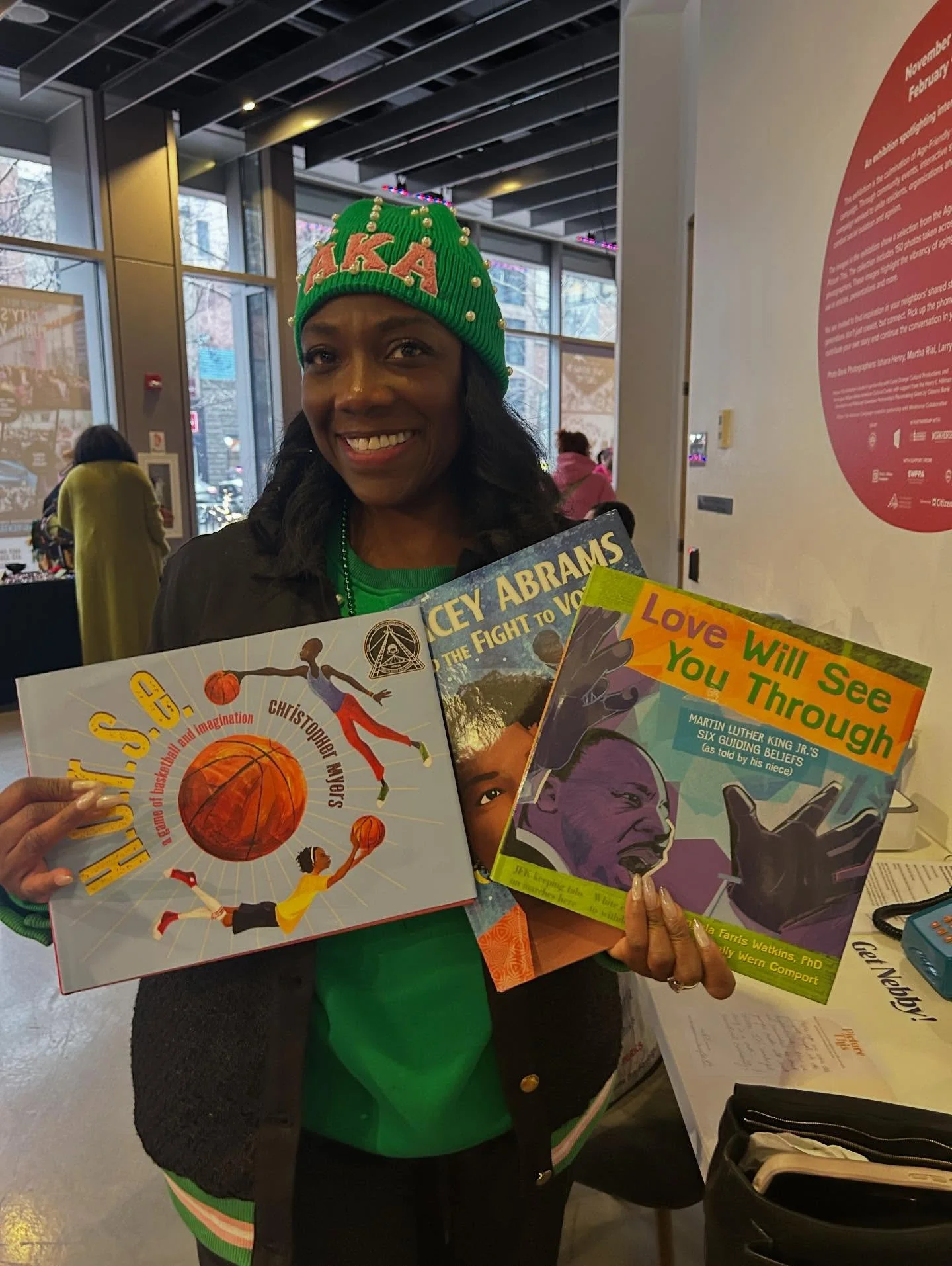 ⸻

On Saturday, we joined the August Wilson African American Cultural Center for Community Day. As always, it was a joy to reconnect with old friends, meet new ones, and help families find meaningful holiday gifts&mdash;books that inspire young dream