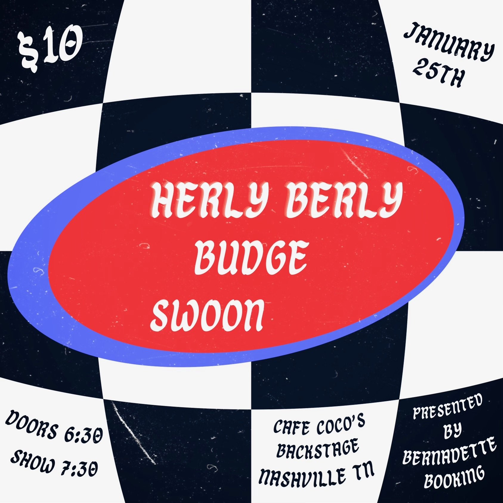 Herly Berly, Budge, Swoon