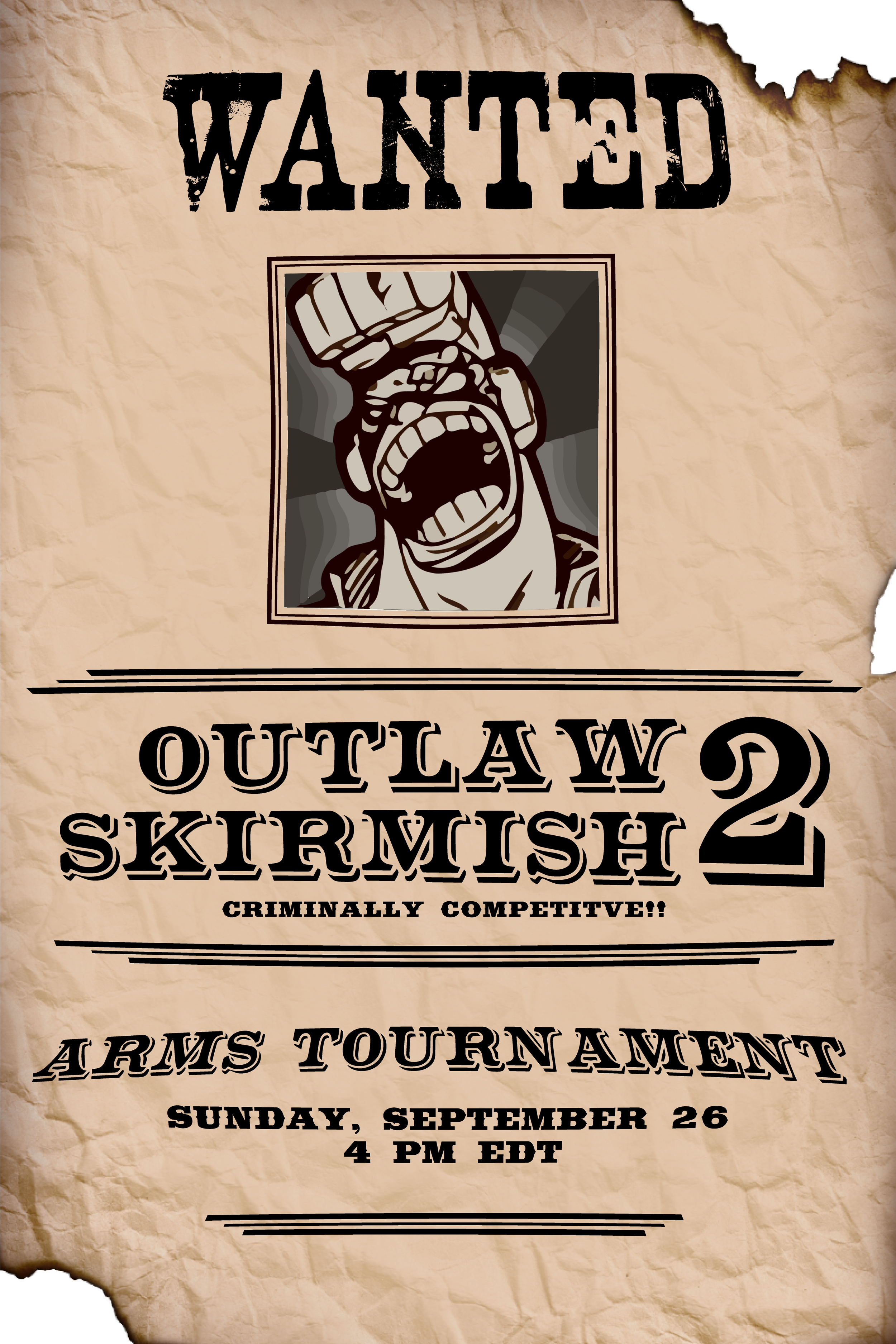 Tournament 1 - Digital Poster Graphic