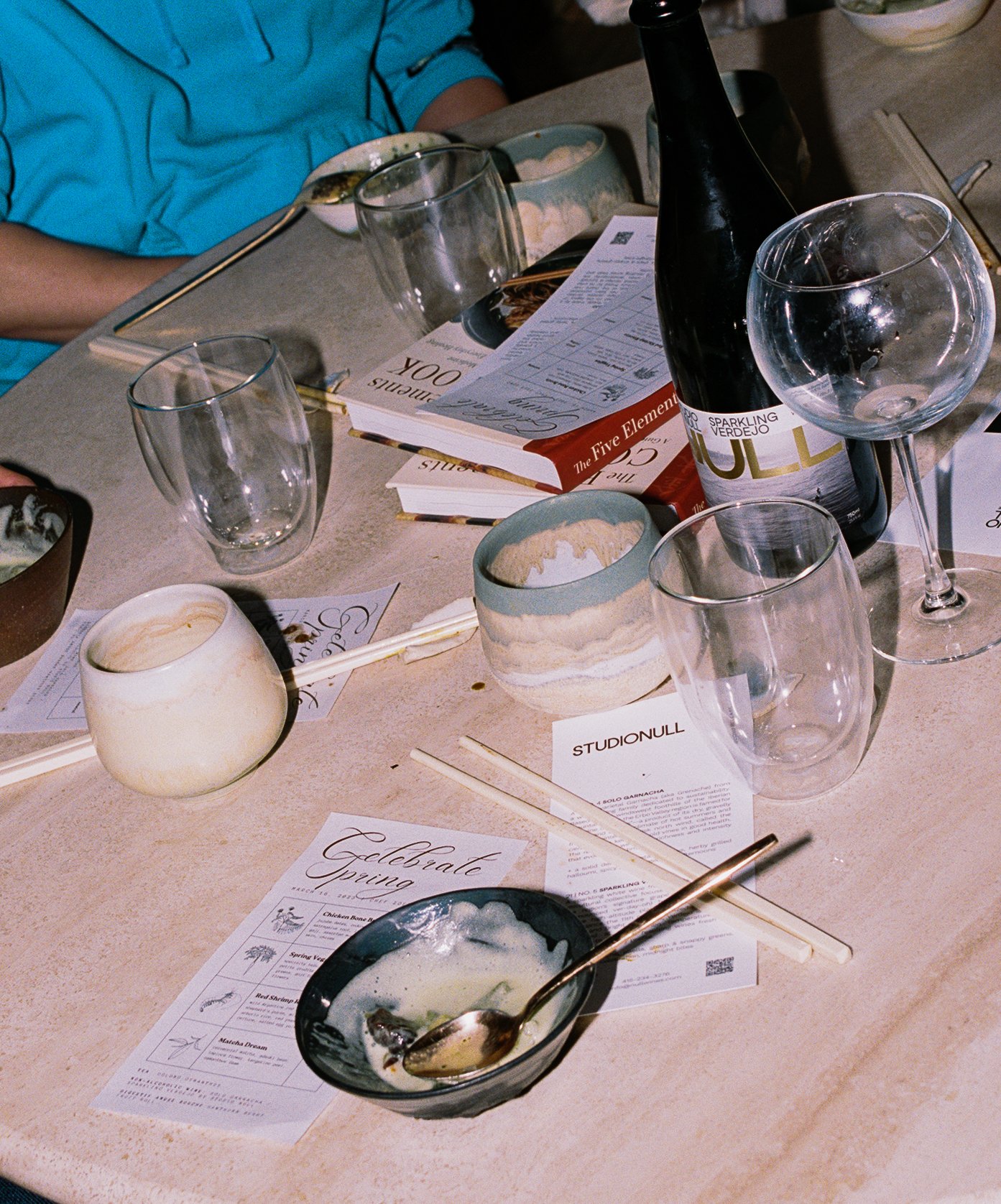 owiu designs x zoey gong private dinner/ los angeles. 2023.