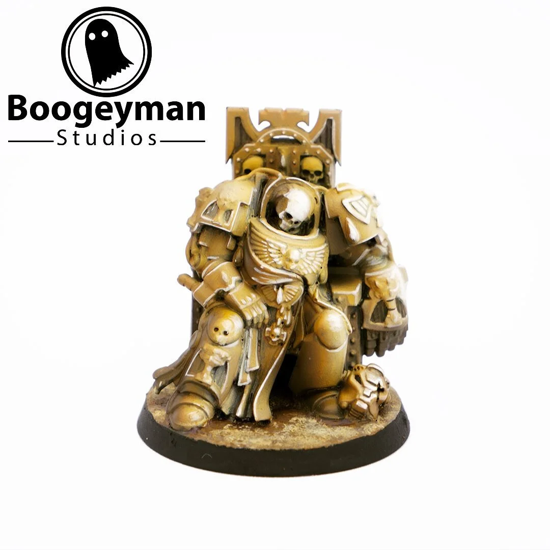 A really fun commission to paint. The model&rsquo;s position and angle of light created a really nice scheme. 
.
www.boogeymanstudios.com
.
.
#warhammer #warhammer40k #warhammercommunity #warhammerfantasy #warhammerworld #warhammer40000 #warhammerart