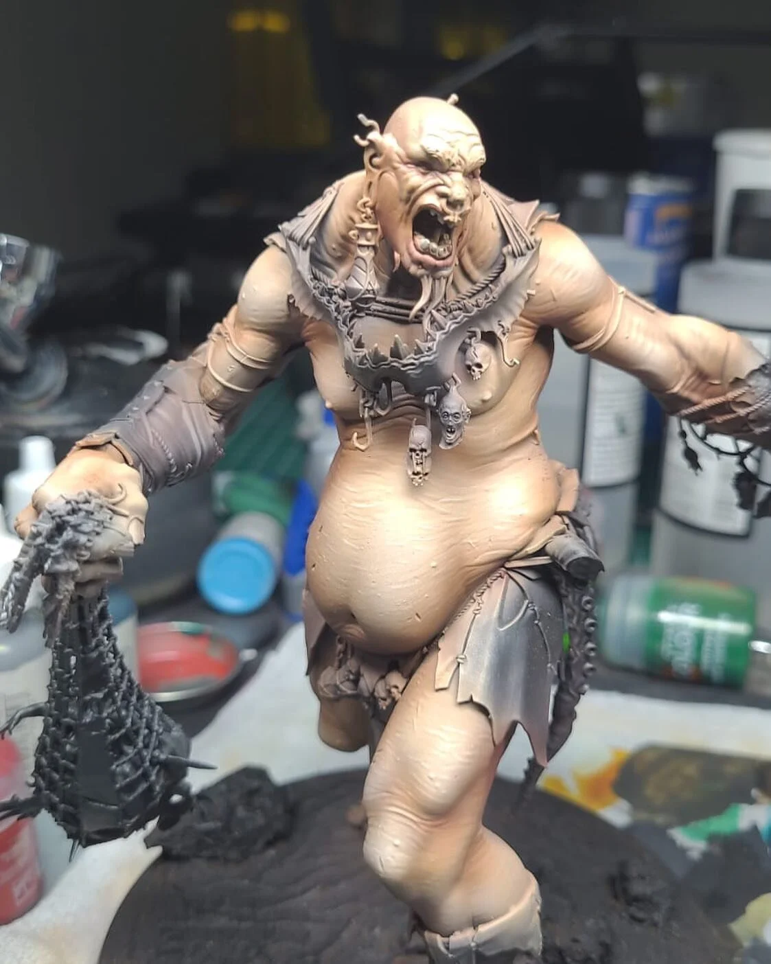 WIP picture of a very fun commission
.
www.boogeymanstudios.com 
.
.
#warhammerworld #warhammer #warhammeraos #warhammerfantasy #warhammerart #warhammerageofsigmar #warhammercommission #warhammercommunity #fantasyartist #fantasyart #warhammerpainting