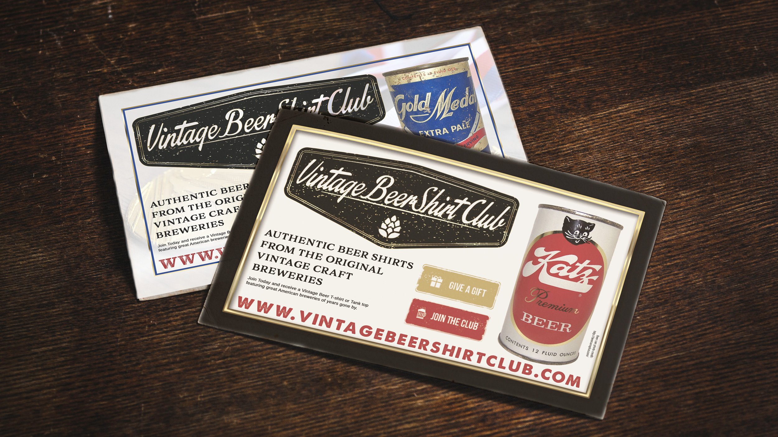 Gold Medal & Katz postcard designs for VBSC.