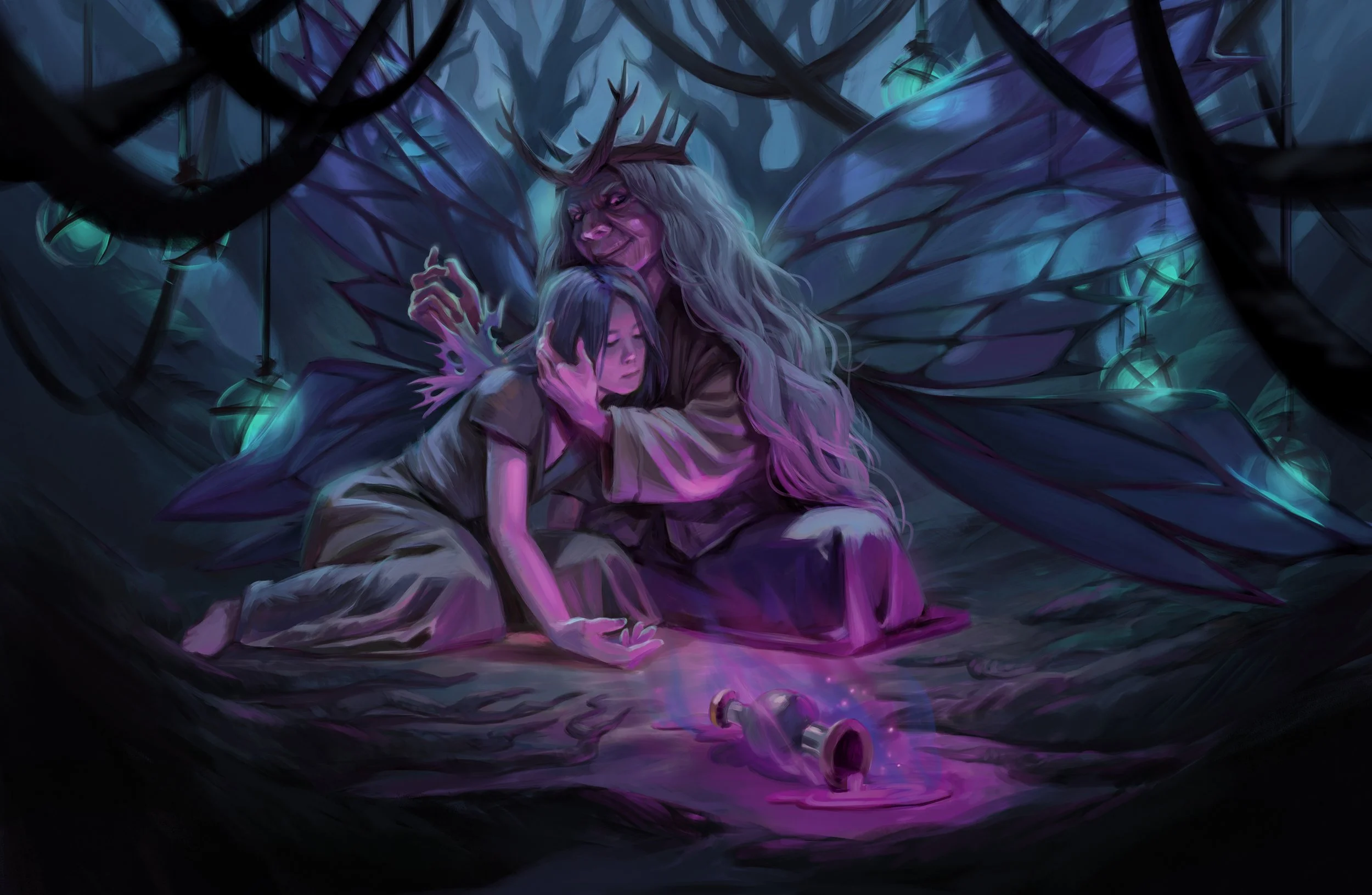 "Fairy Witch" - digital