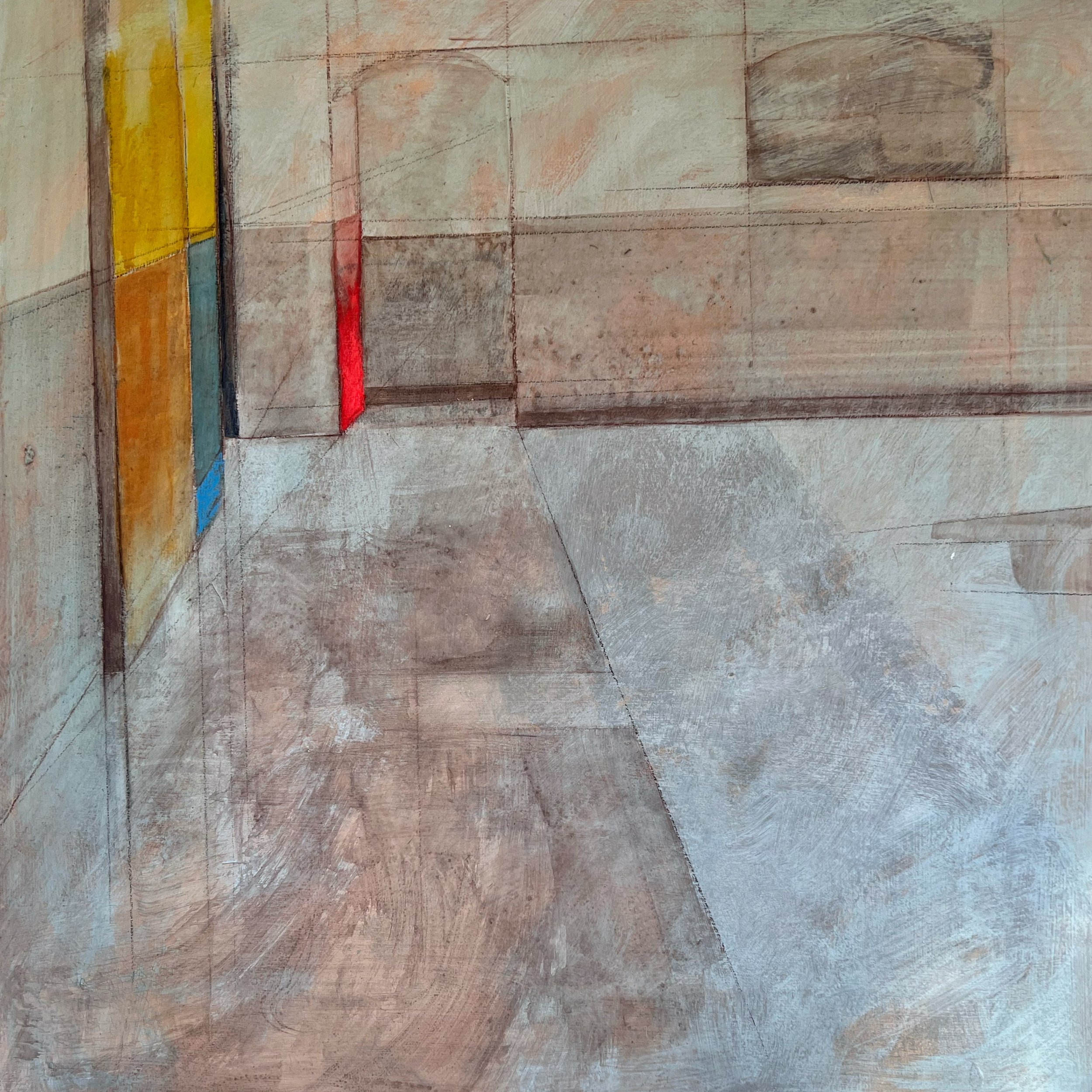 IN-SITE episodio4 acrilico su tela 50x50cm