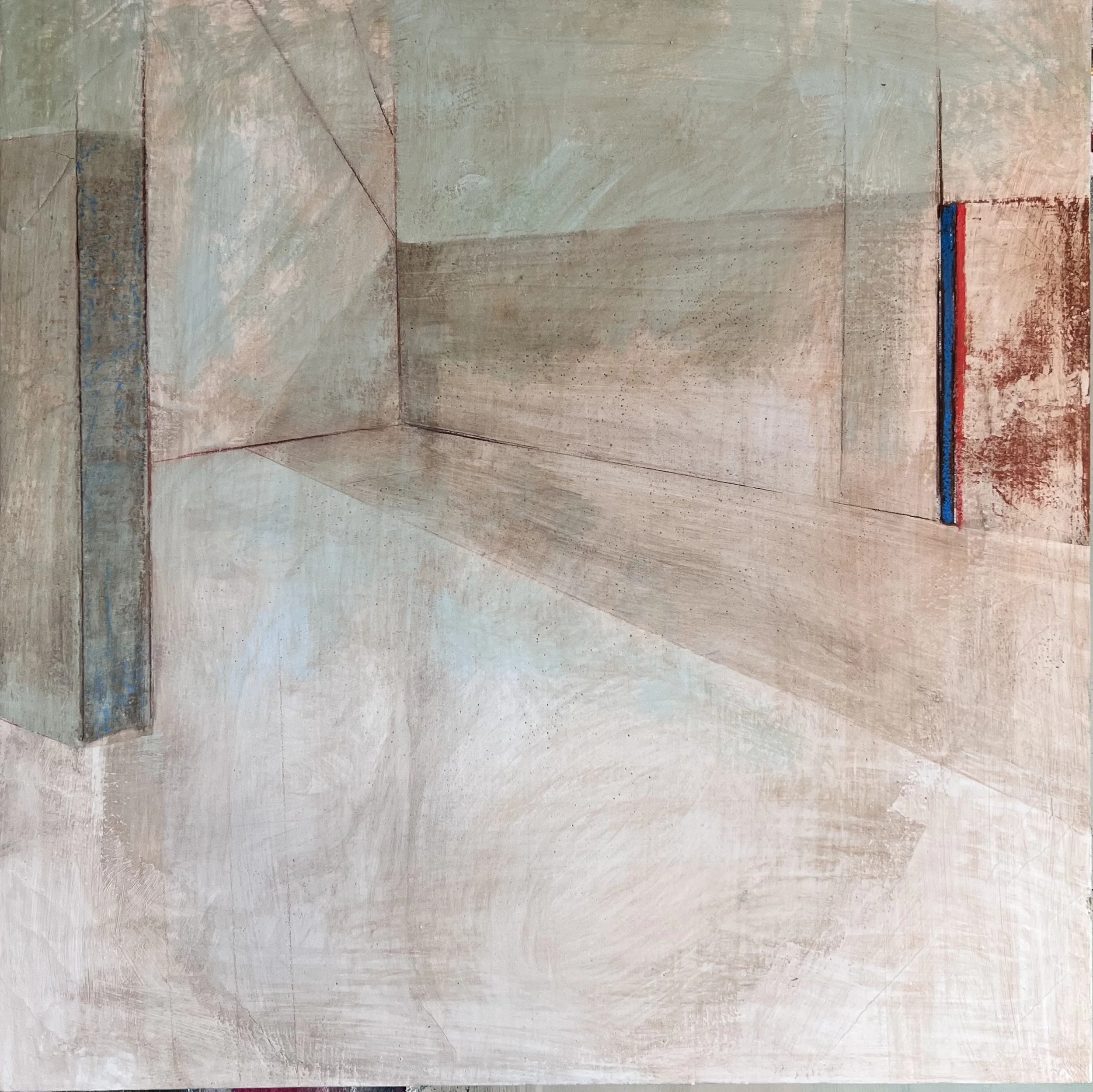 IN-SITE episodio 3 acrilico su tela 50x50cm