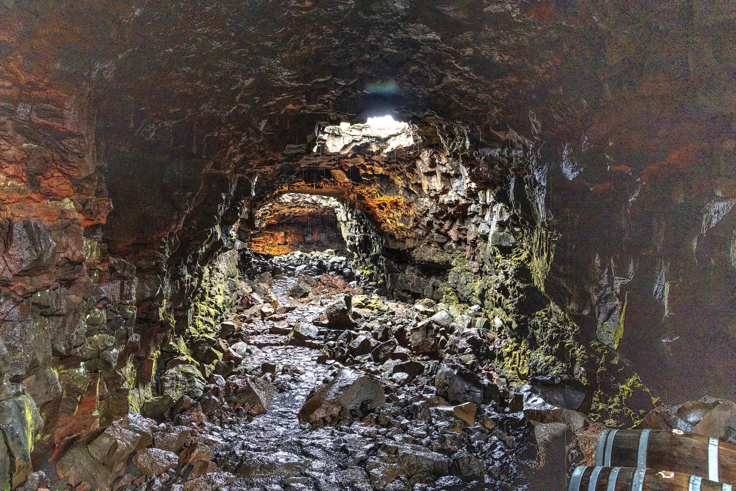 Lava Tunnel, Iceland
