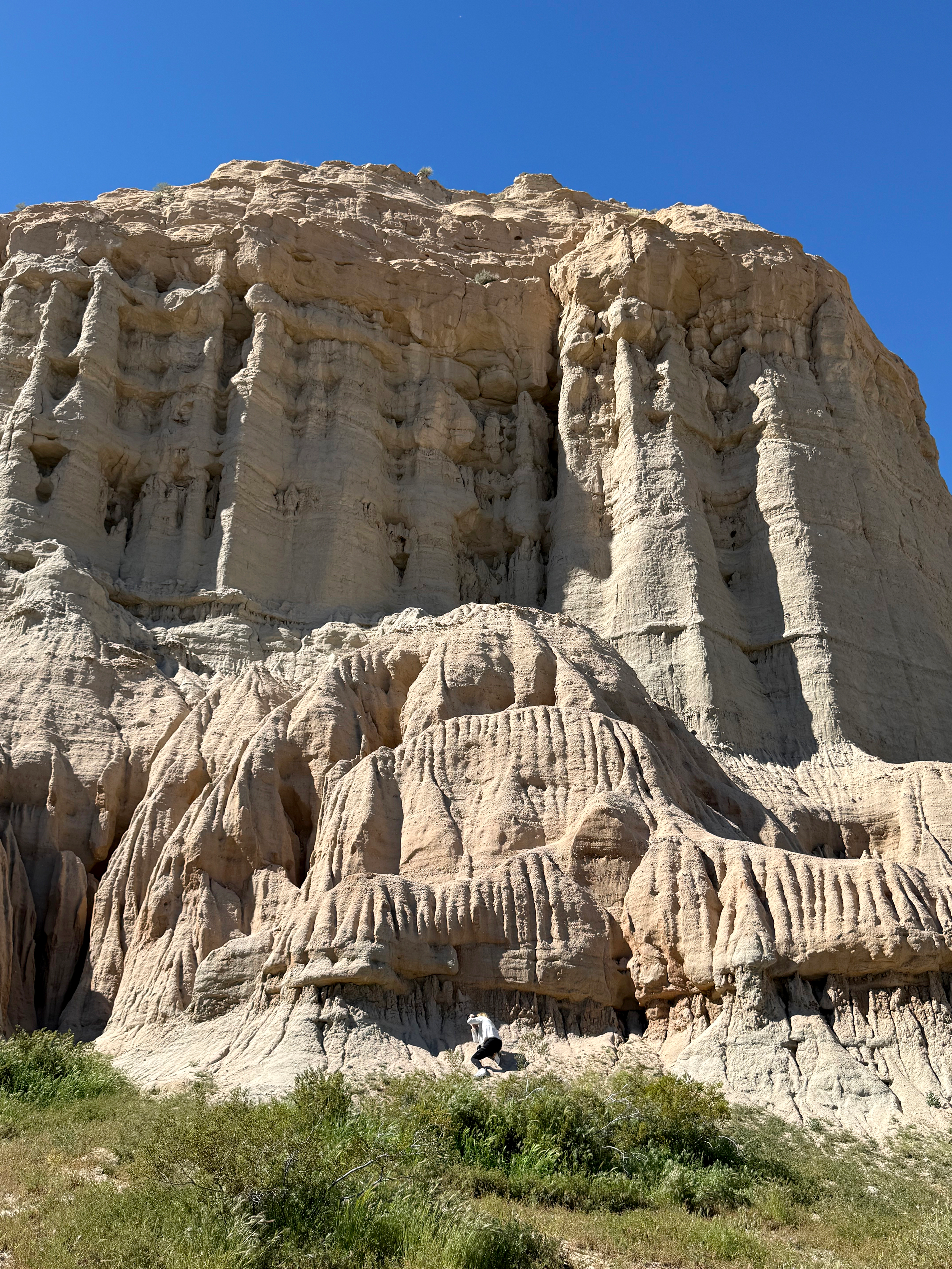 Can you see me? That shows how huge these structures are.

